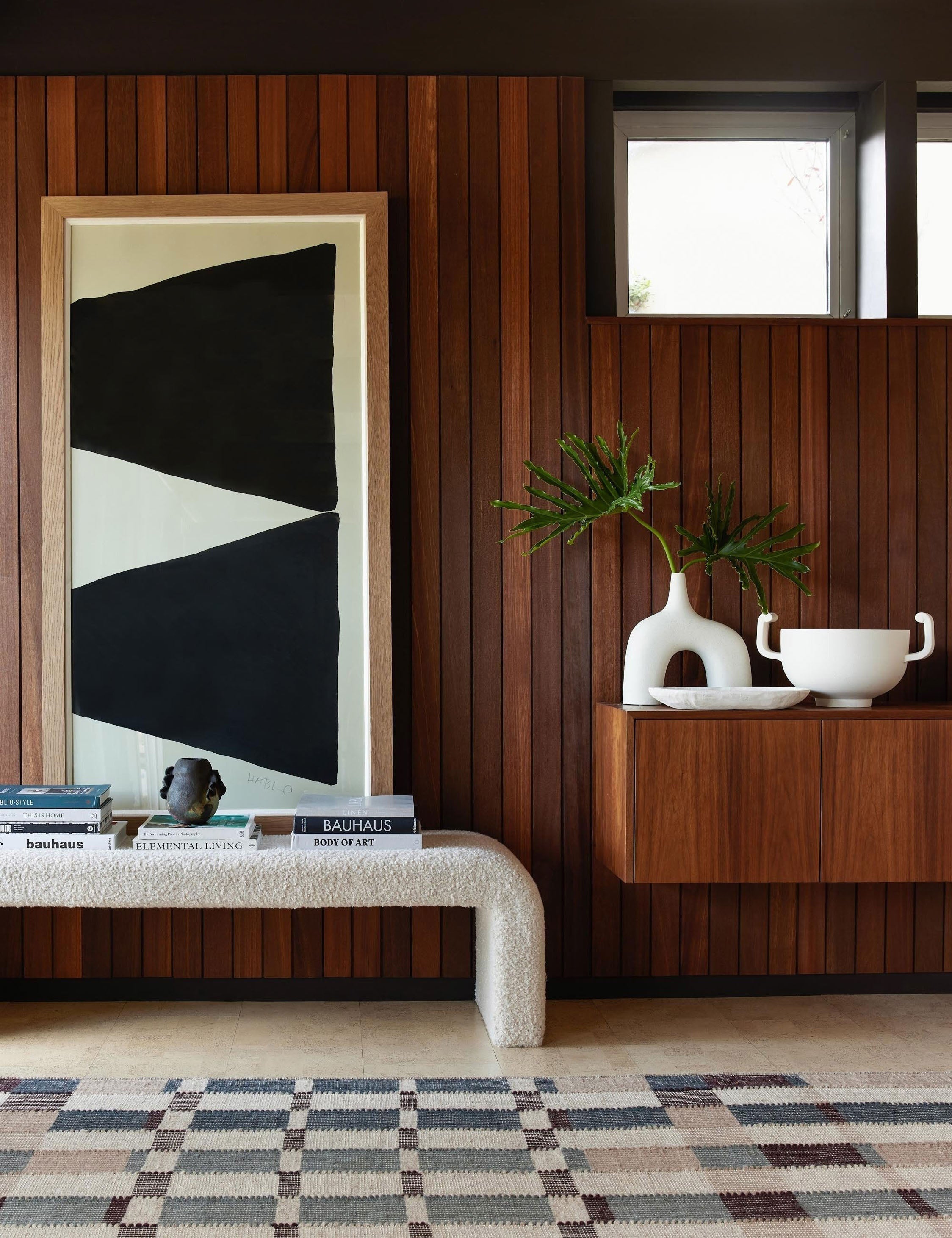 Lulu and Georgia Marli Flatweave Wool Rug by Nina Freudenberger - view 5