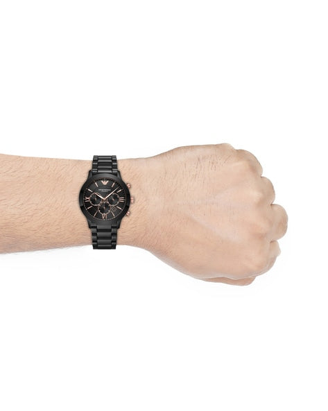 Emporio Armani Giovanni Black Dial Men 43mm - view 2