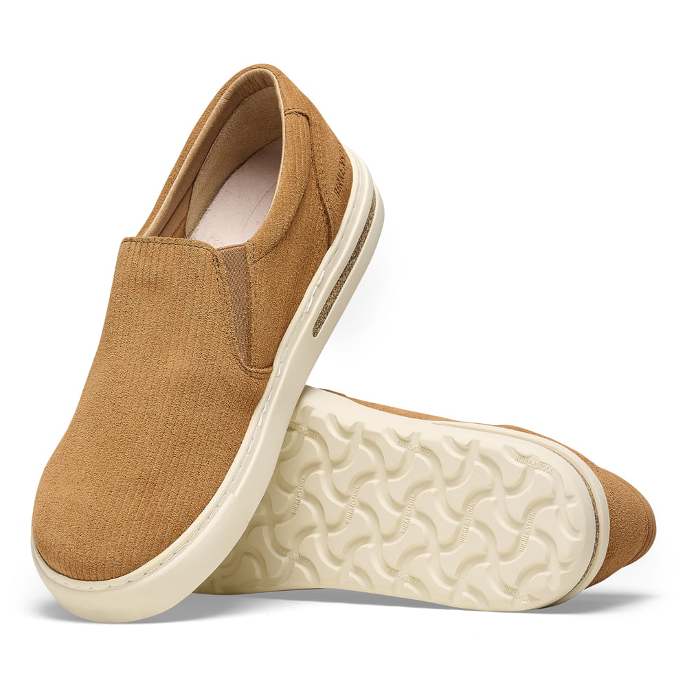 Birkenstock Oswego Suede Leather – Brown Brown/Cork Brown
