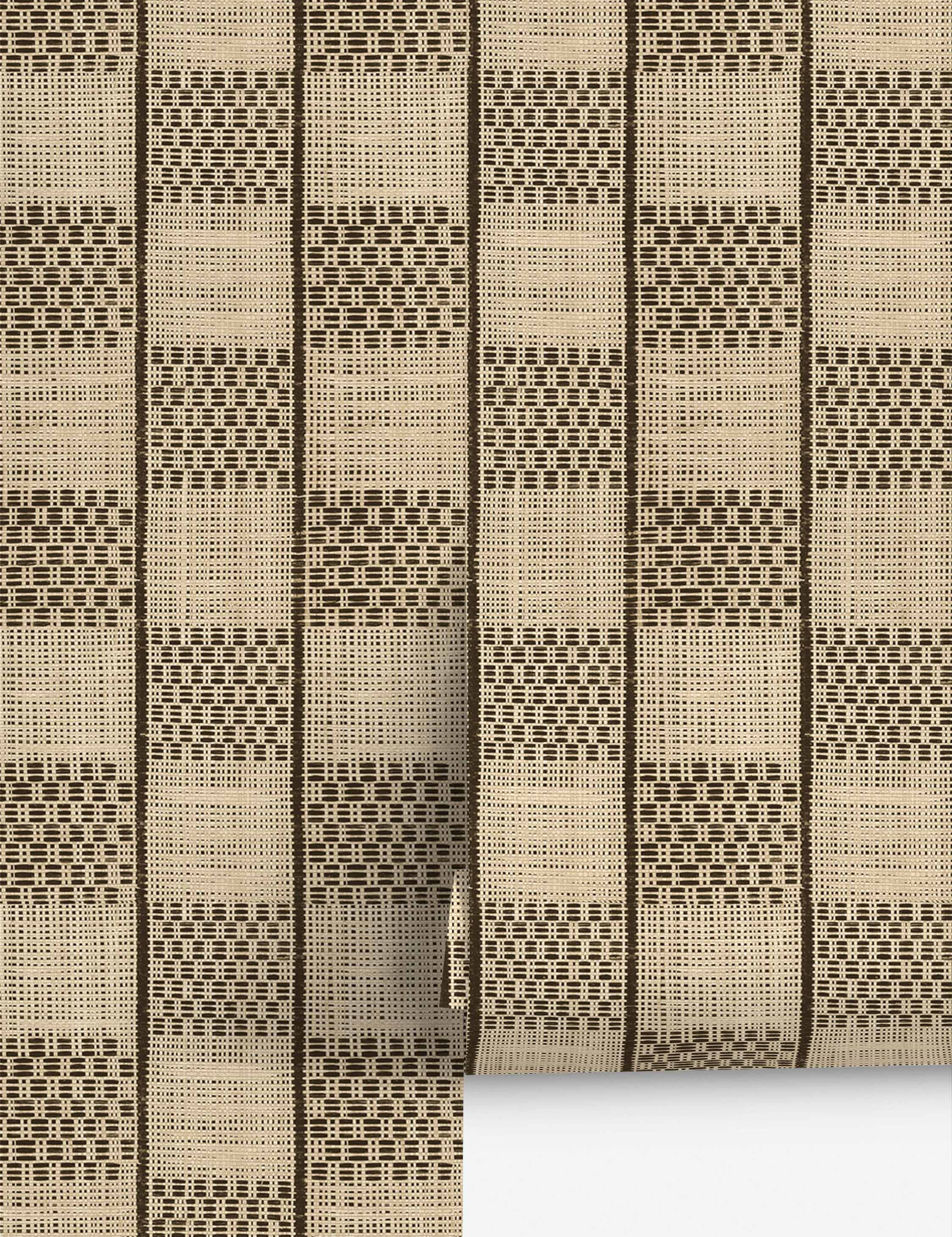Lulu and Georgia Fillmore Checkered Paperweave Wallpaper by Heidi Caillier