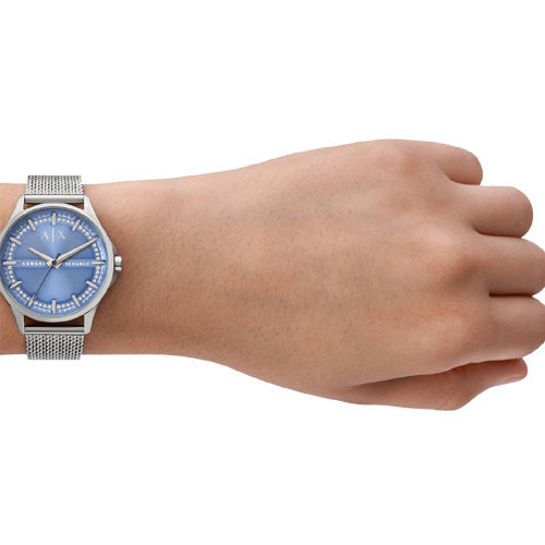Armani Exchange Hampton Blue Dial Women 36mm - view 2