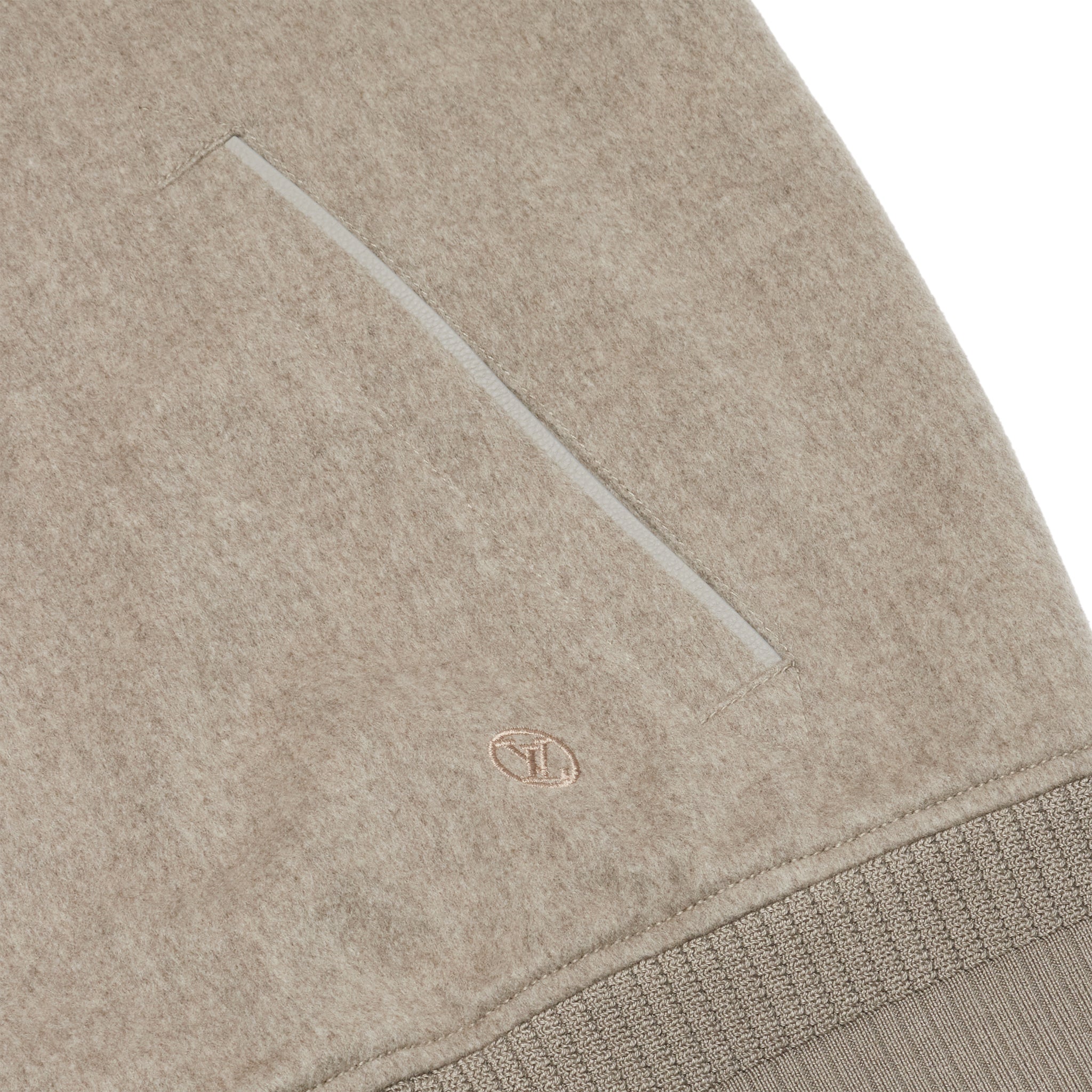 Louis Vuitton Wool Leather Beige Bomber Jacket - view 5