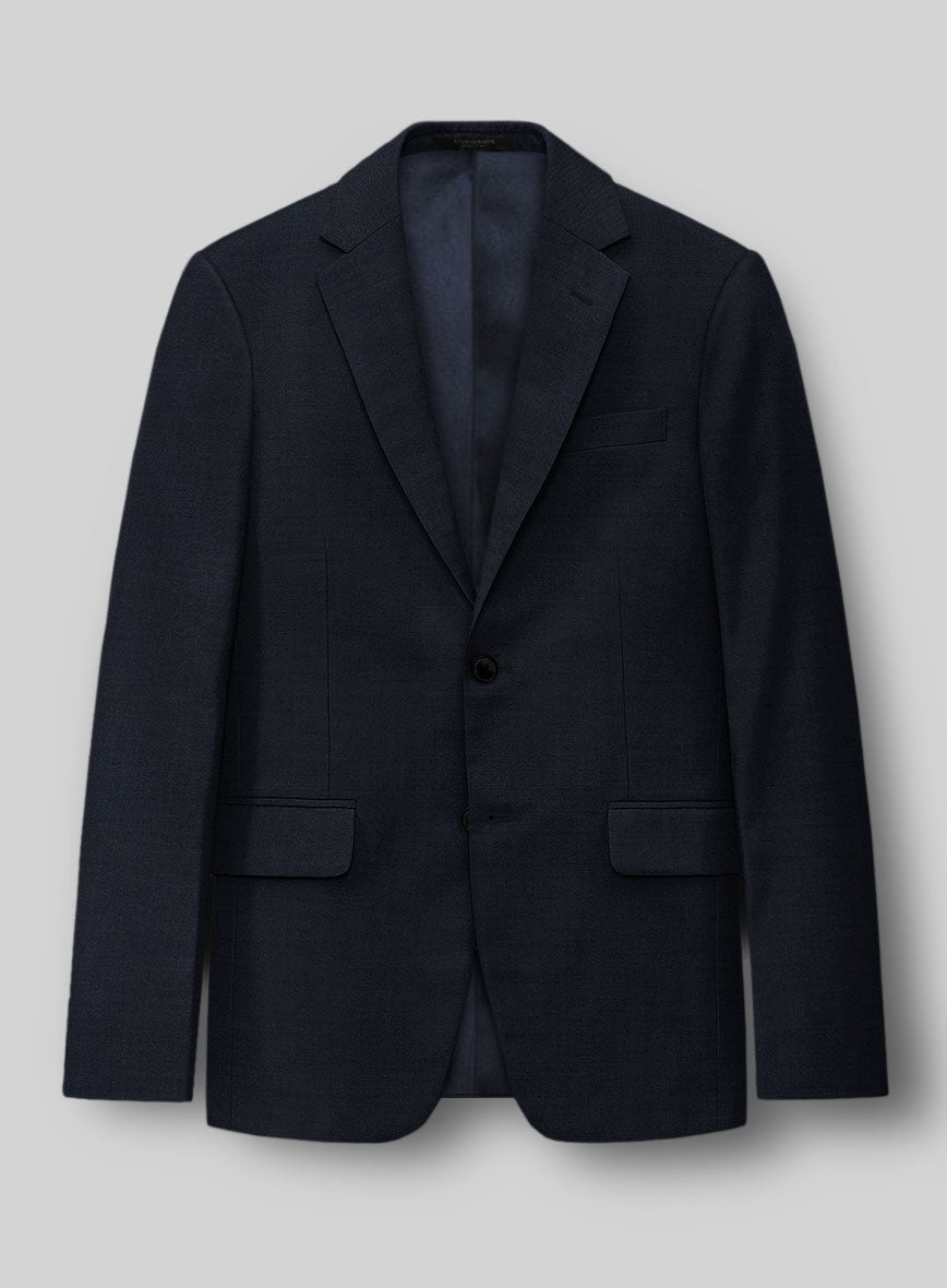 StudioSuits Super Blue Satin Wool Suit - view 3
