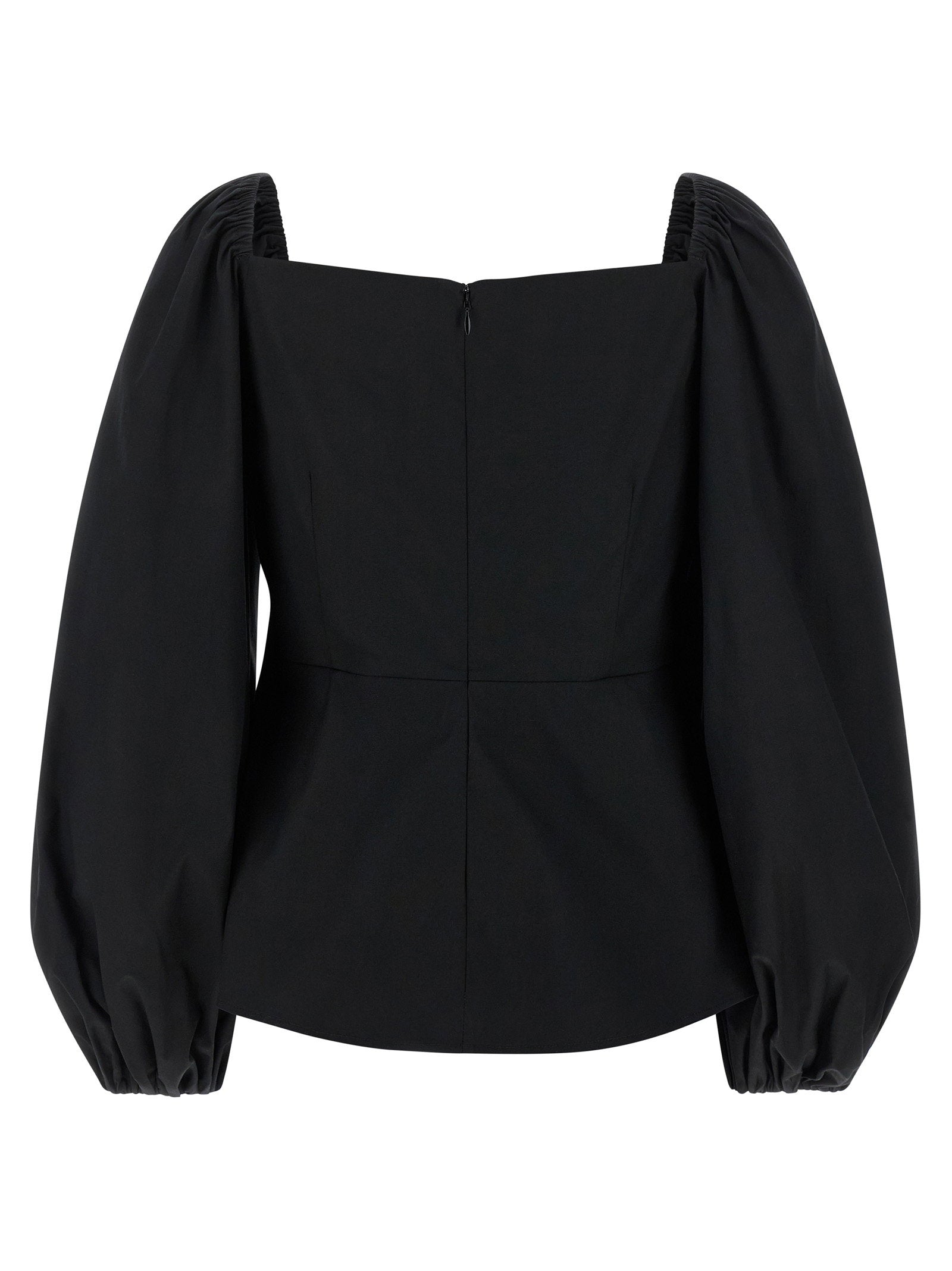 Carolina Herrera Puff Sleeve Top - view 2