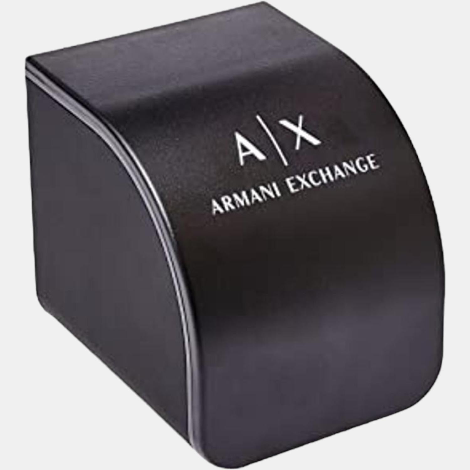 Armani Exchange Cayde Men Quartz Black Dial Analog Stainless Steel Watch AX2738 - view 5
