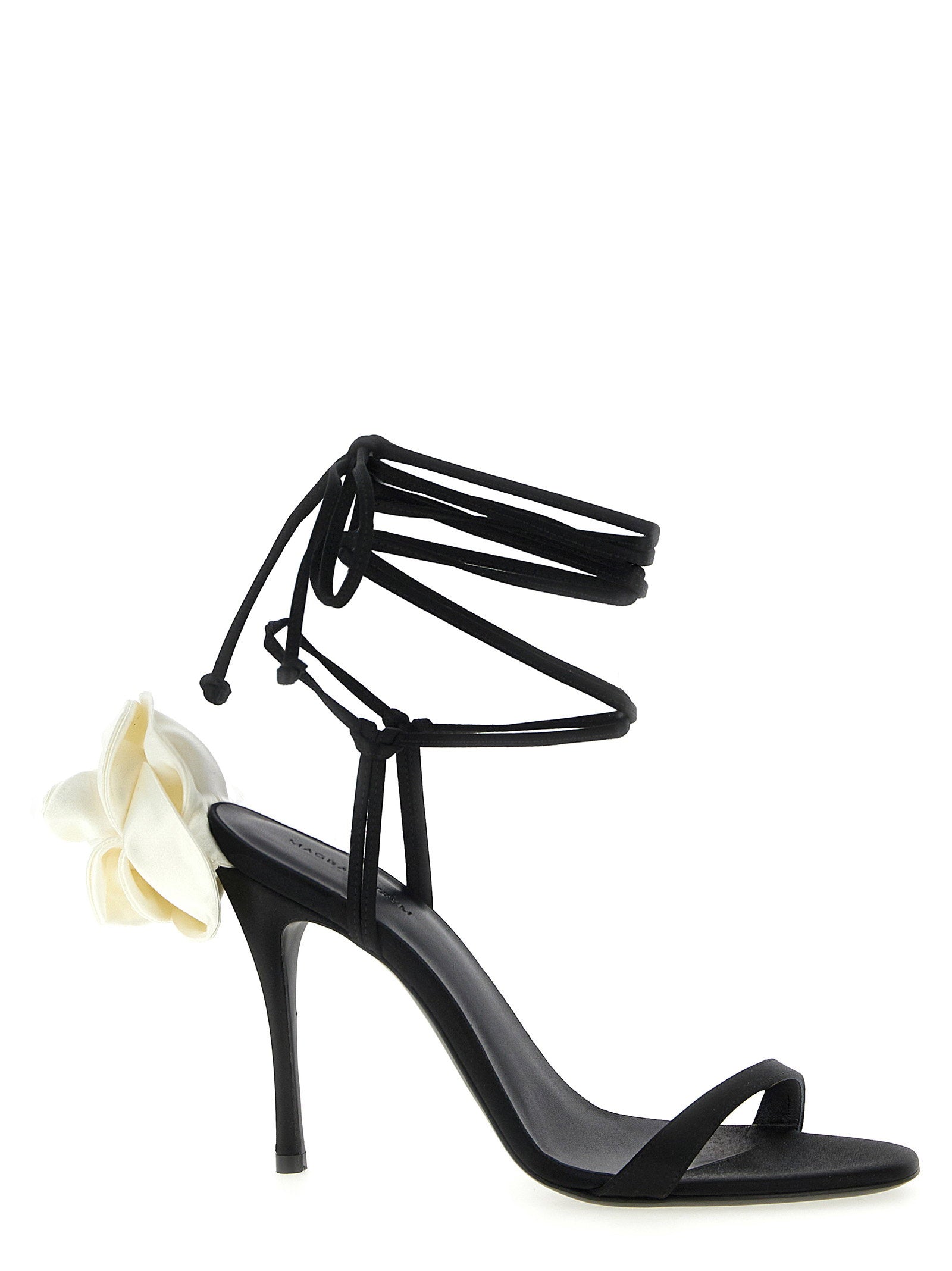 Magda Butrym Satin Sandals – 72% viscose, 28% silk - view 2
