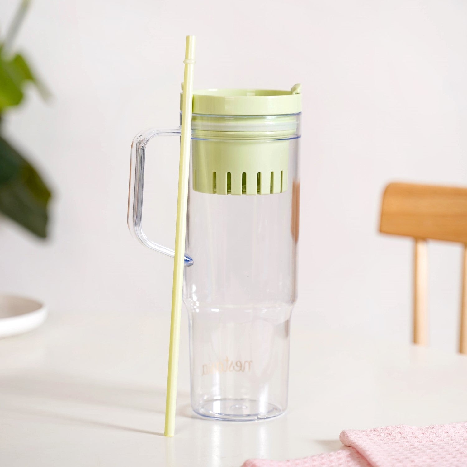Nestasia Citrify Travel Sipper Bottle With Infuser Forest Mint 1300ml - view 2