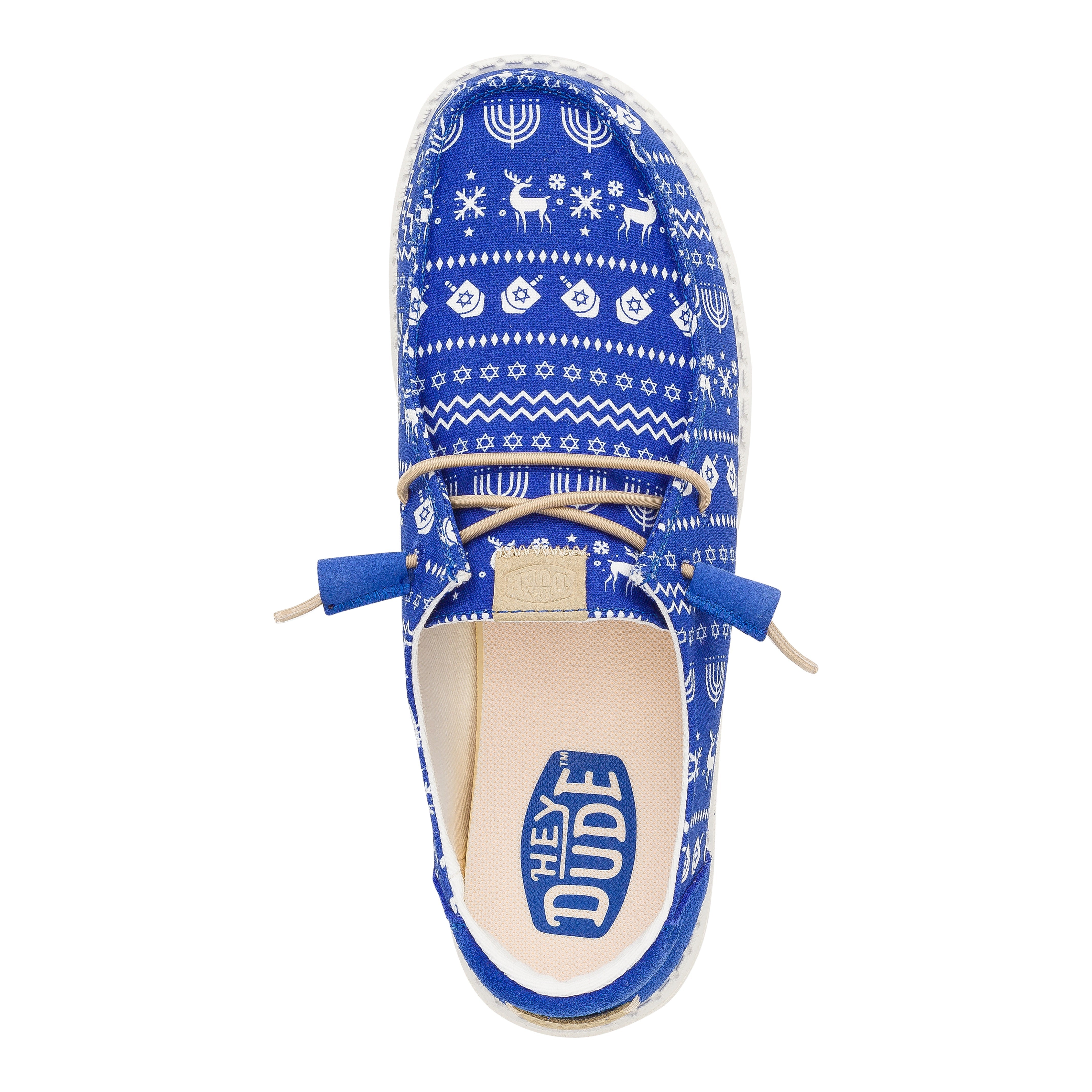 HEYDUDE shoes Wendy Hanukkah Sweater - Hanukkah Blue/White - view 7