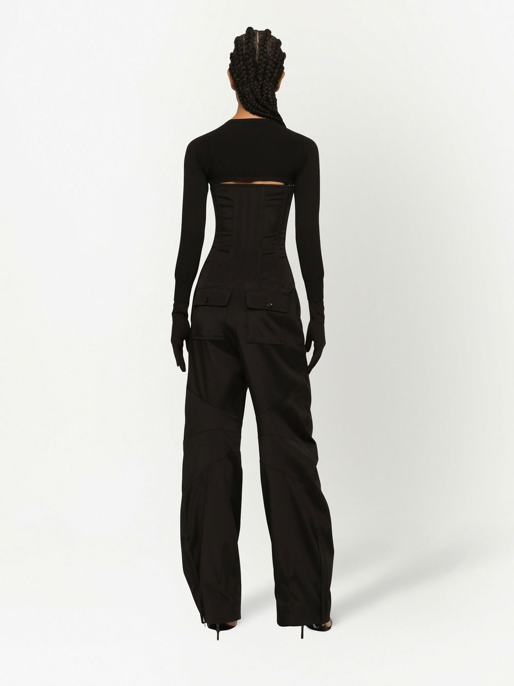 Dolce & Gabbana cropped button-fastening cardigan - view 5