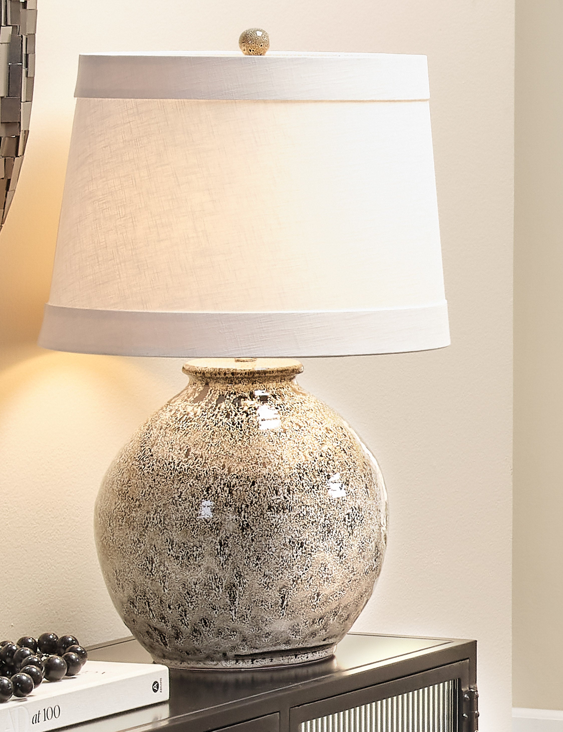 Lulu and Georgia Cantal Table Lamp – Gray - view 2