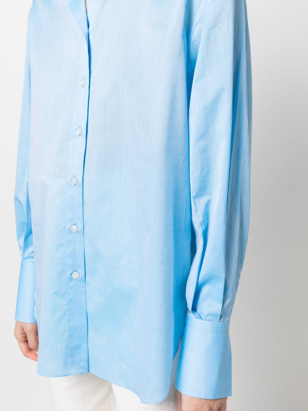 Finamore 1925 Napoli Cotton shirt – Linen/Flax 100% - view 5