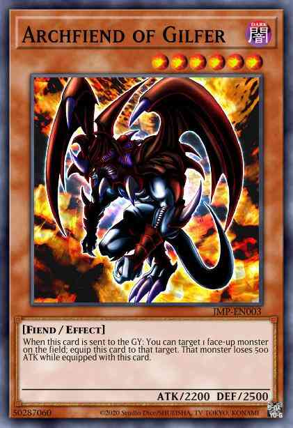 Yu-Gi-Oh! Archfiend of Gilfer - BPW2-EN020 - Super Rare - 1st Edition