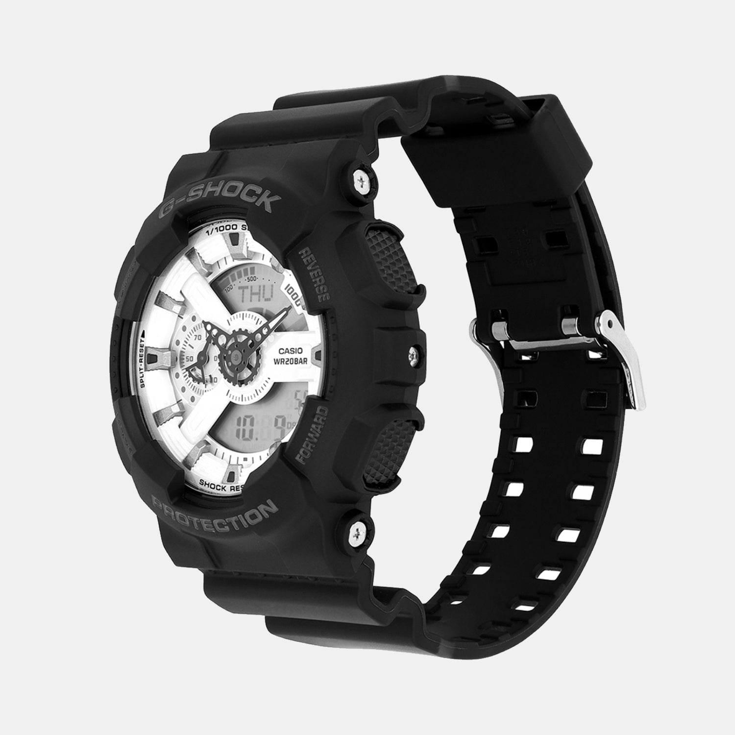 Casio G-Shock Men Quartz White Dial Analog-Digital Resin Watch G1636 - view 2