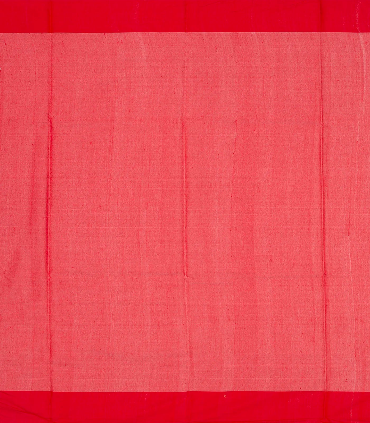 RmKV Red Woven Dupion Silk Saree With Rising Border-Red - view 4