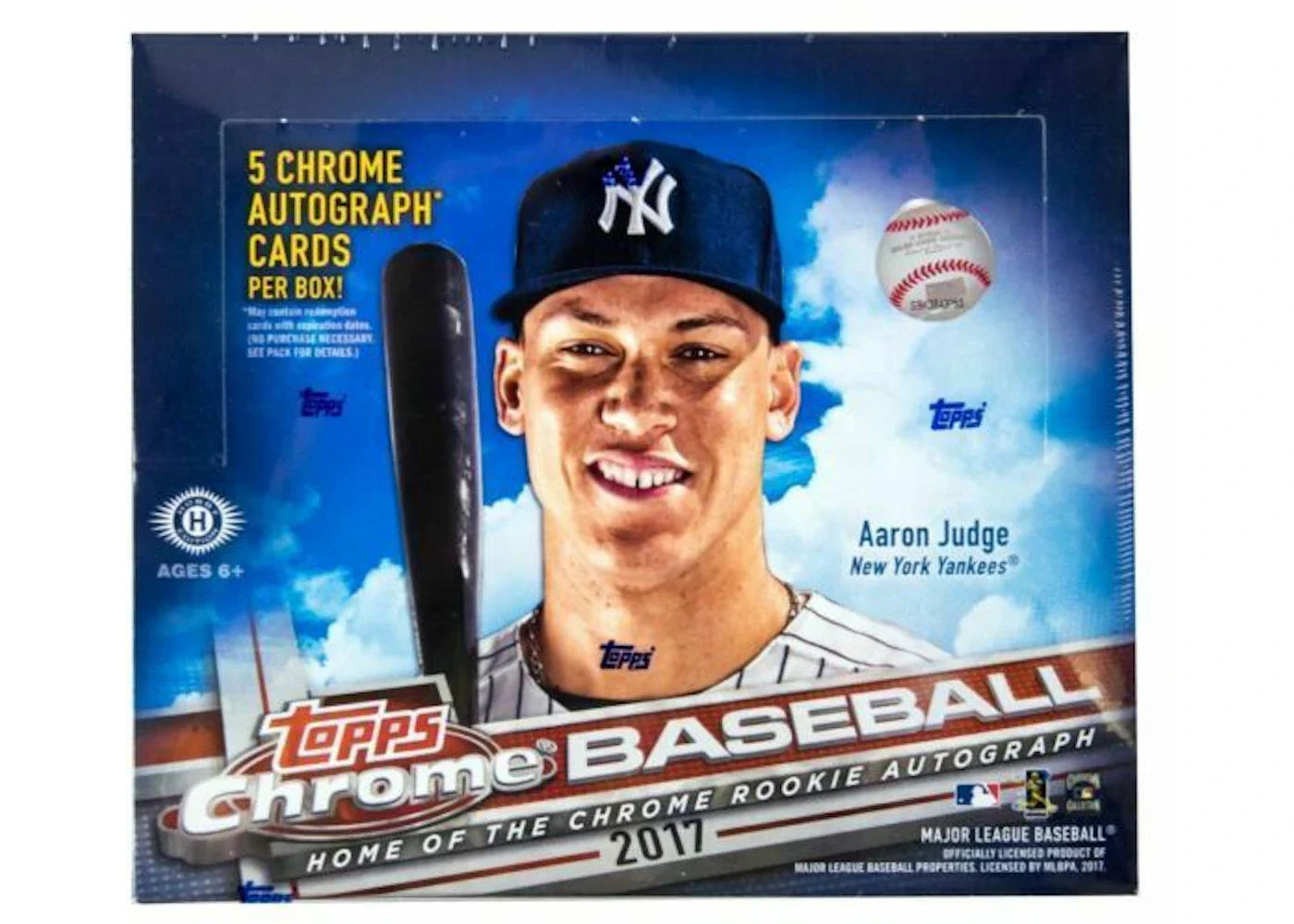 2017 Topps Chrome Baseball Jumbo Box