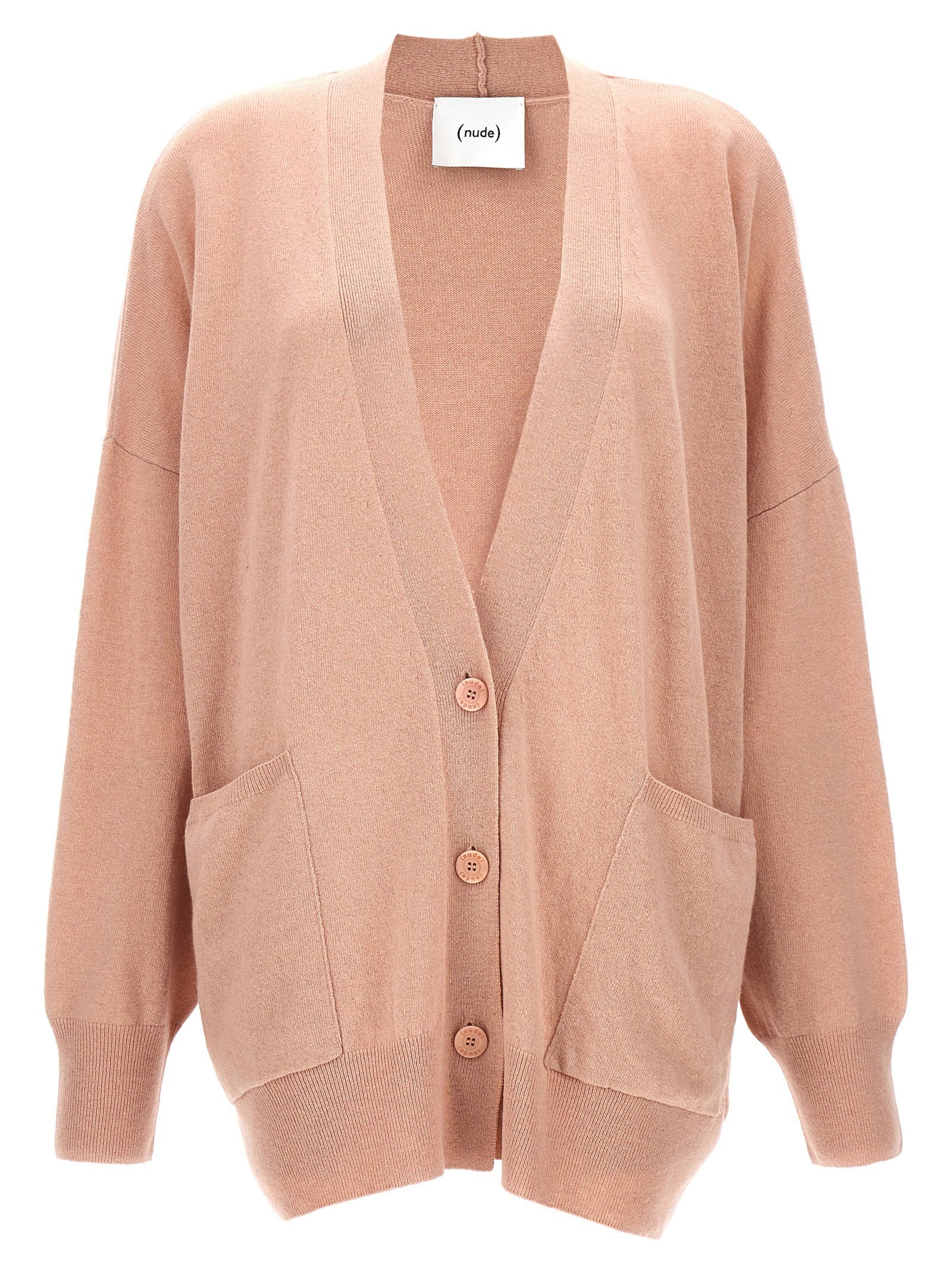 Nude Oversize Cardigan - view 2