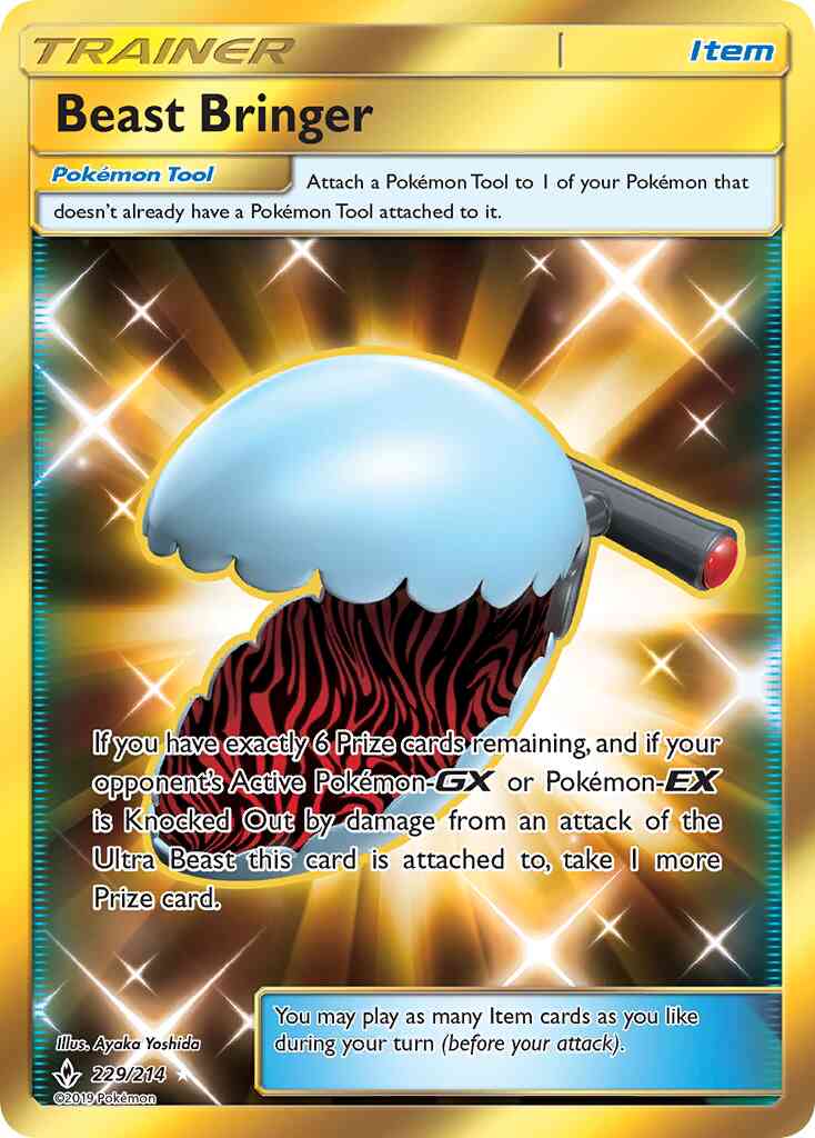 Rare secret sm10-229 – Pokémon Beast Bringer - 229/214 - Rare Secret [sm10-229] [Secret]