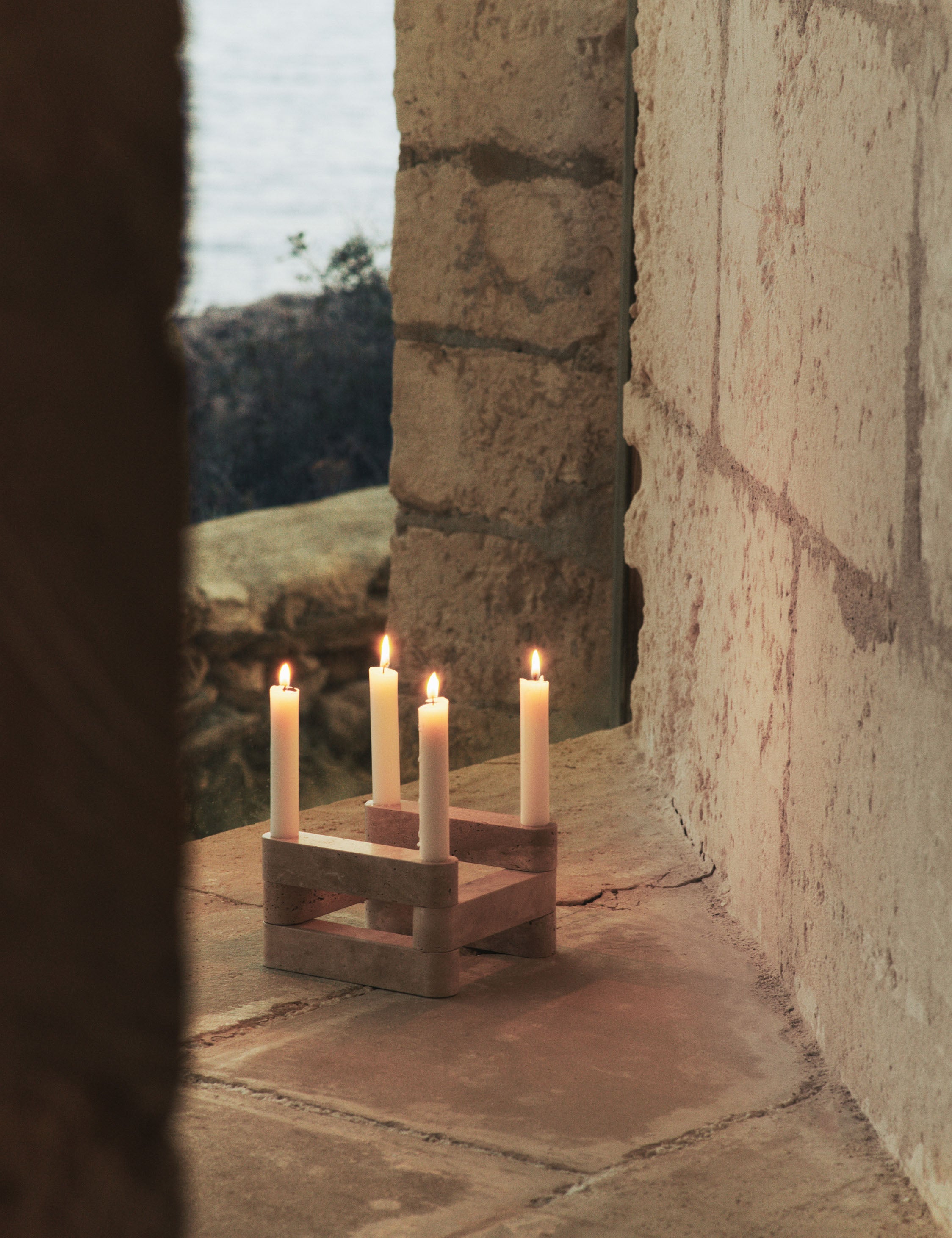 Lulu and Georgia Newel Candle Holder by Ferm Living - view 6