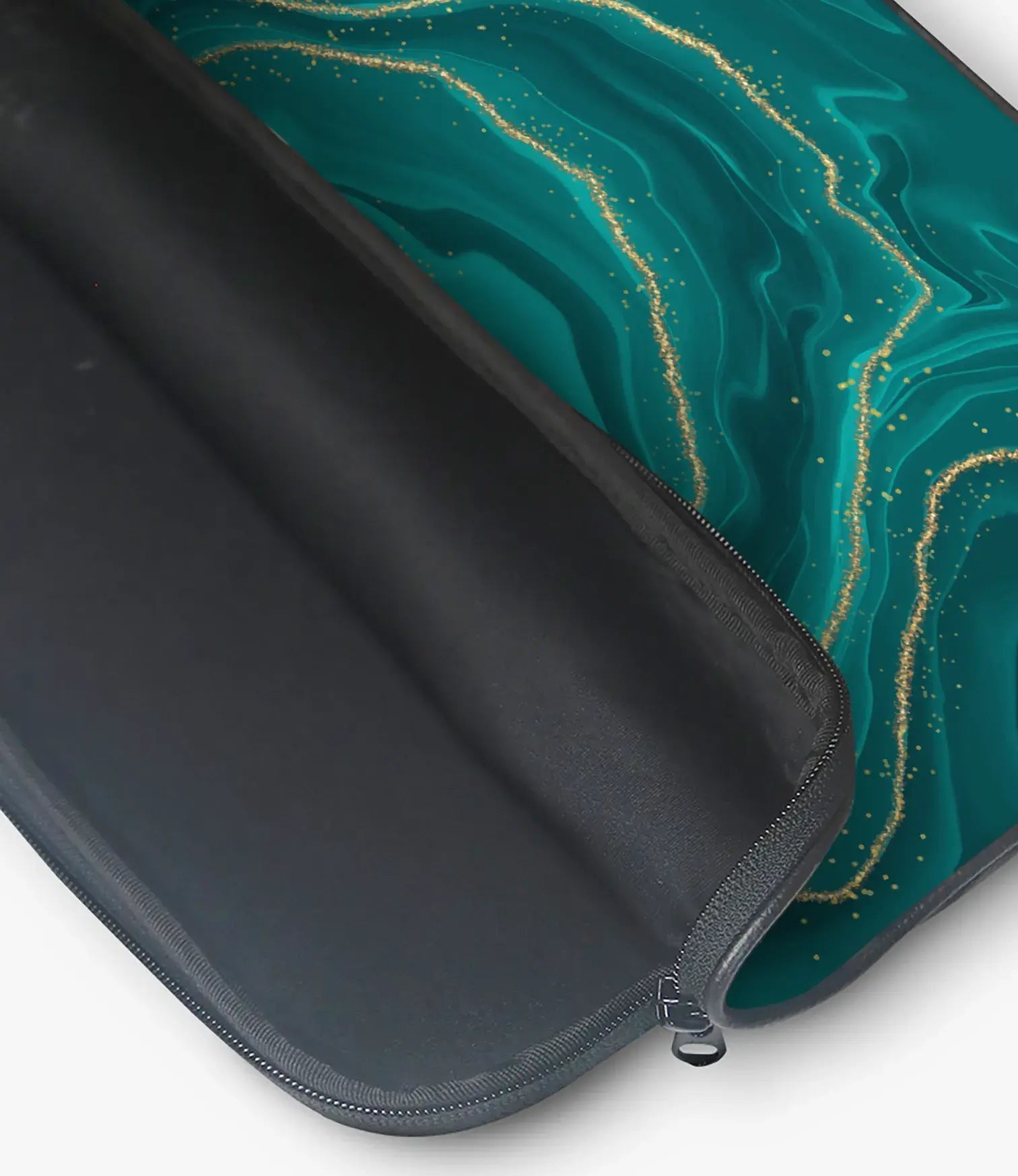 The Case Company Turquoise Marble Laptop Sleeve - view 4