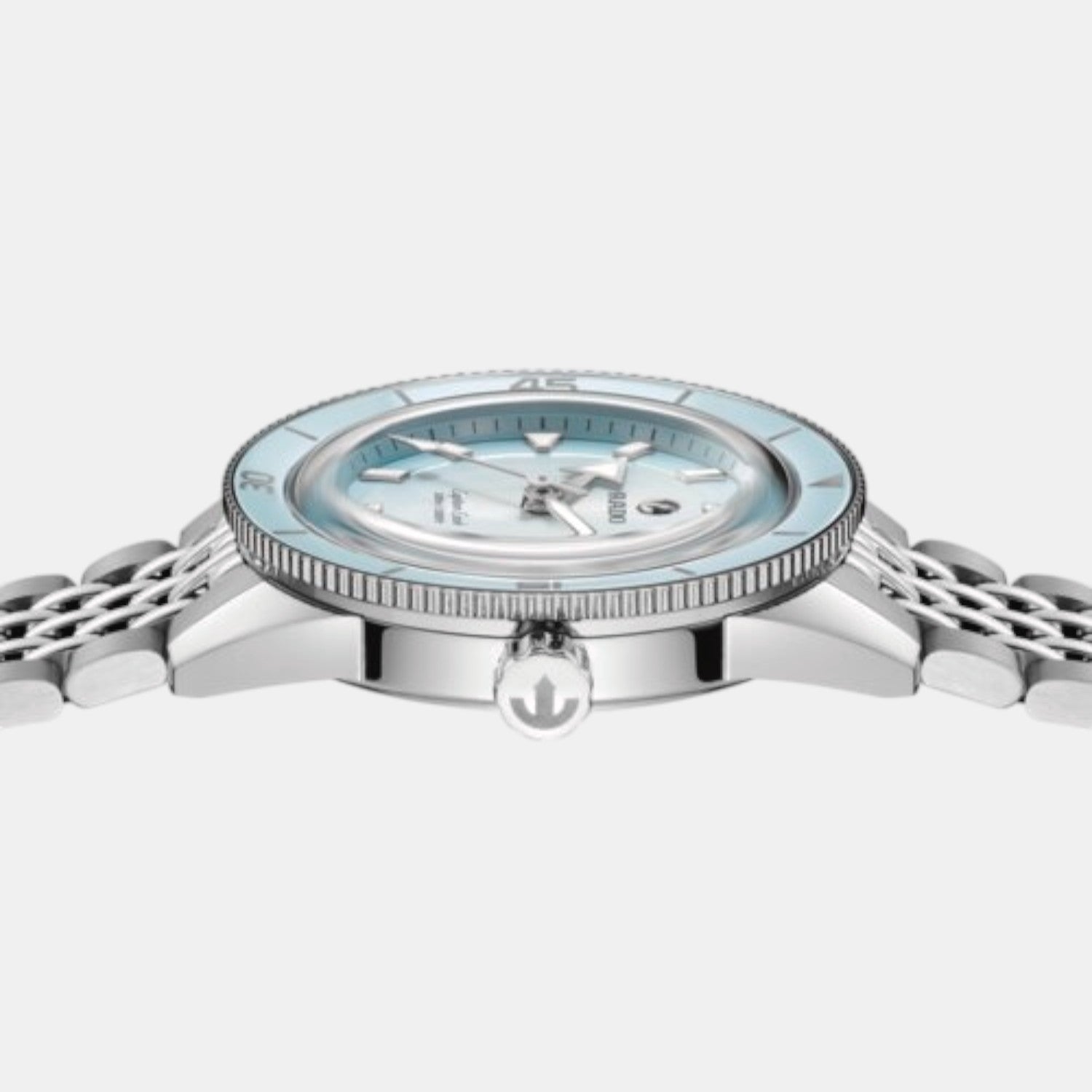 Rado Captain Cook Unisex Automatic Blue Silver Dial Analog Stainless Steel Watch R32223203 - view 3