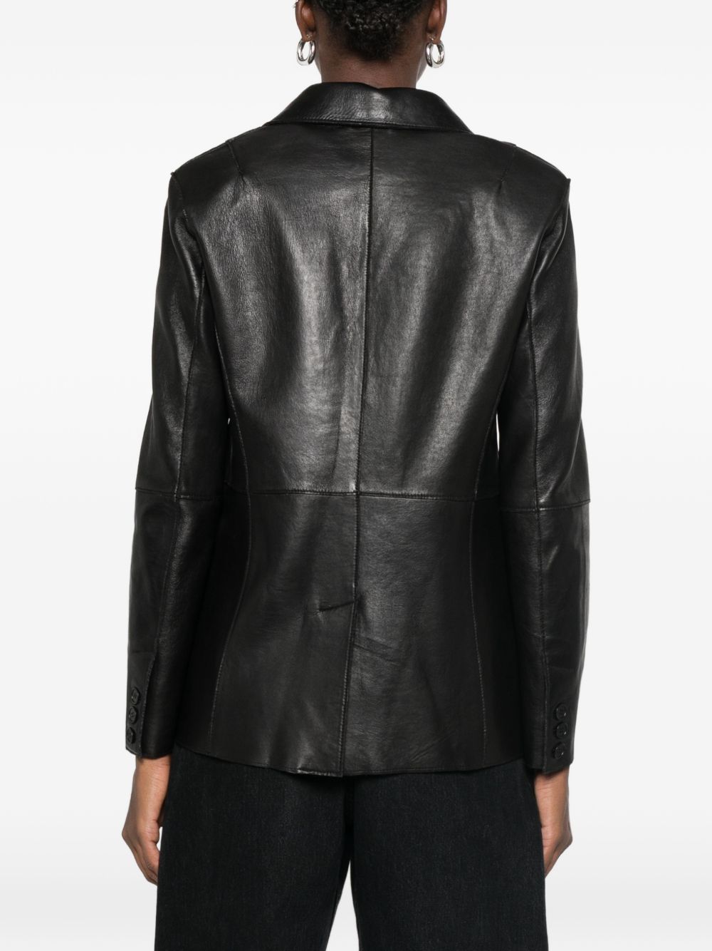Parosh Jacket – 100% Lamb Leather - view 5