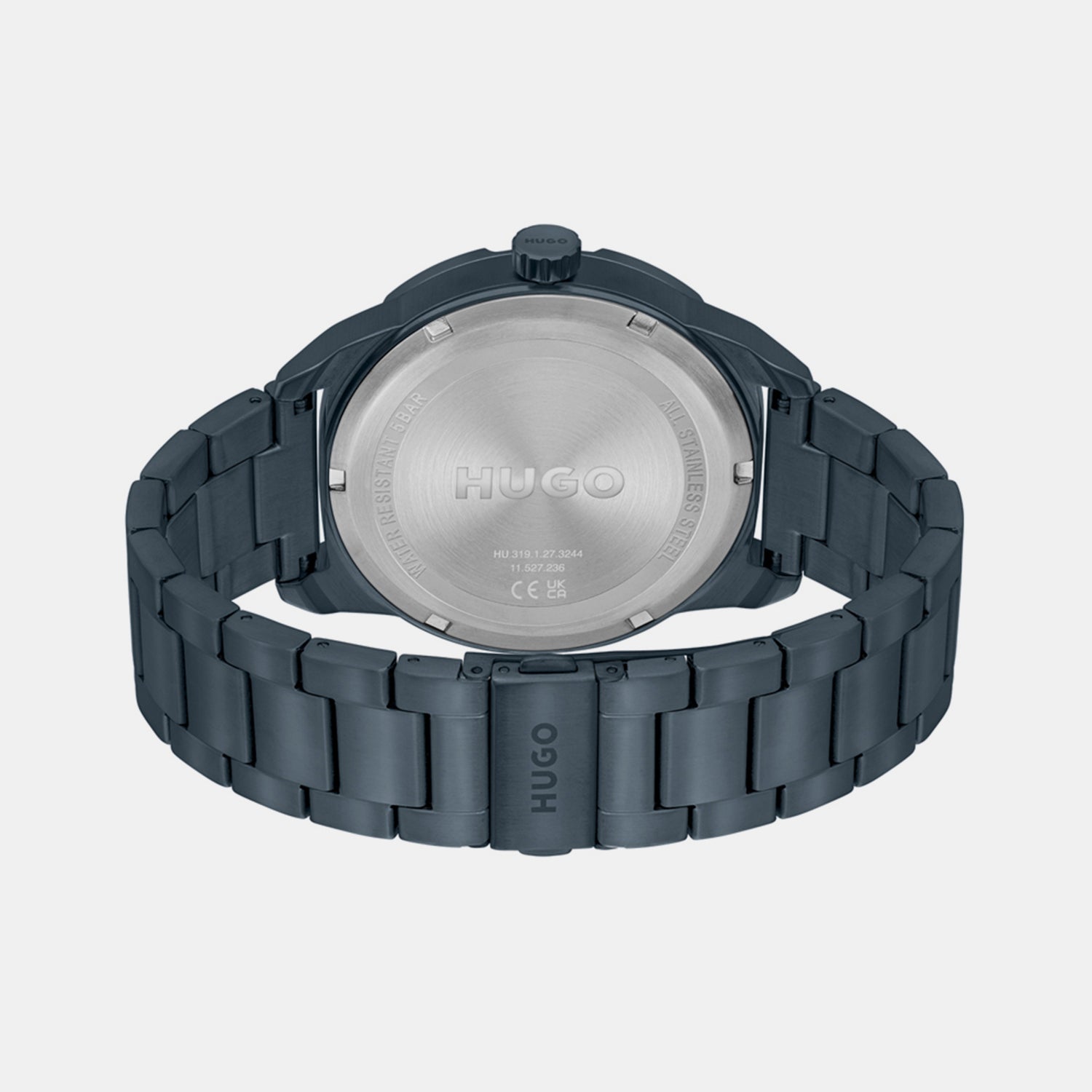 Boss Grip Men Quartz Blue Dial Analog Stainless Steel Watch 1530278 - view 2