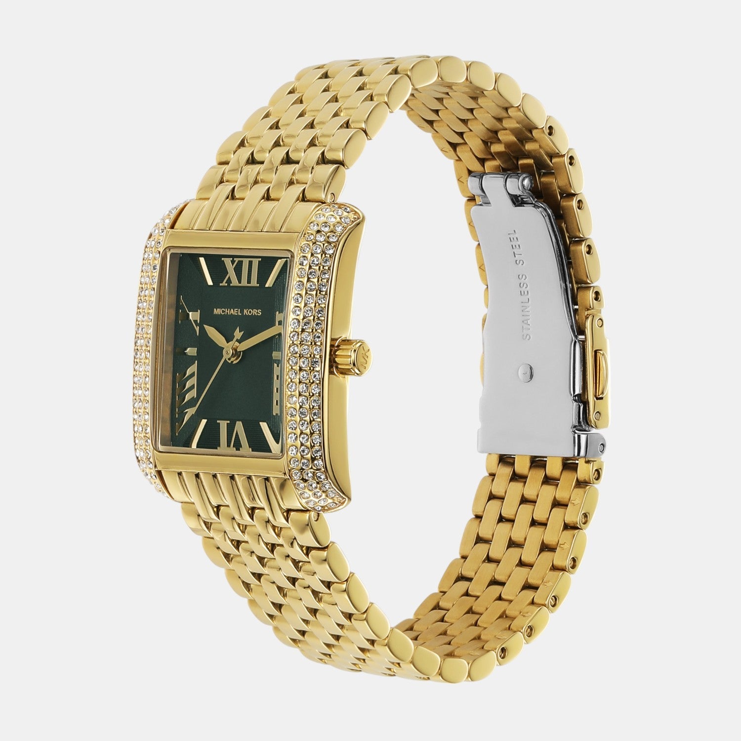 Michael Kors Emery Women Quartz Green Dial Analog Stainless Steel Watch MK4742 - view 3