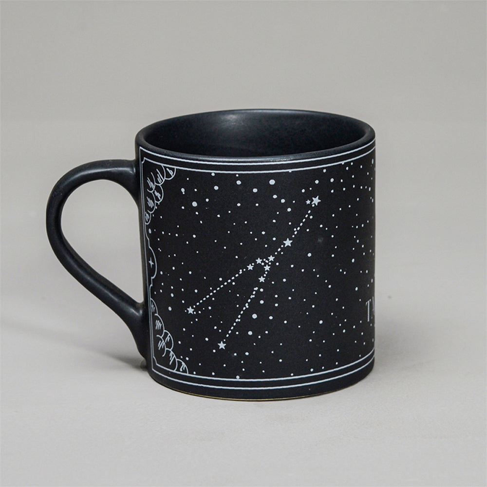 ALMIRO TREE Black - Ceramic Sunsign Theme Coffee Mug Taurus (350ml) - view 2