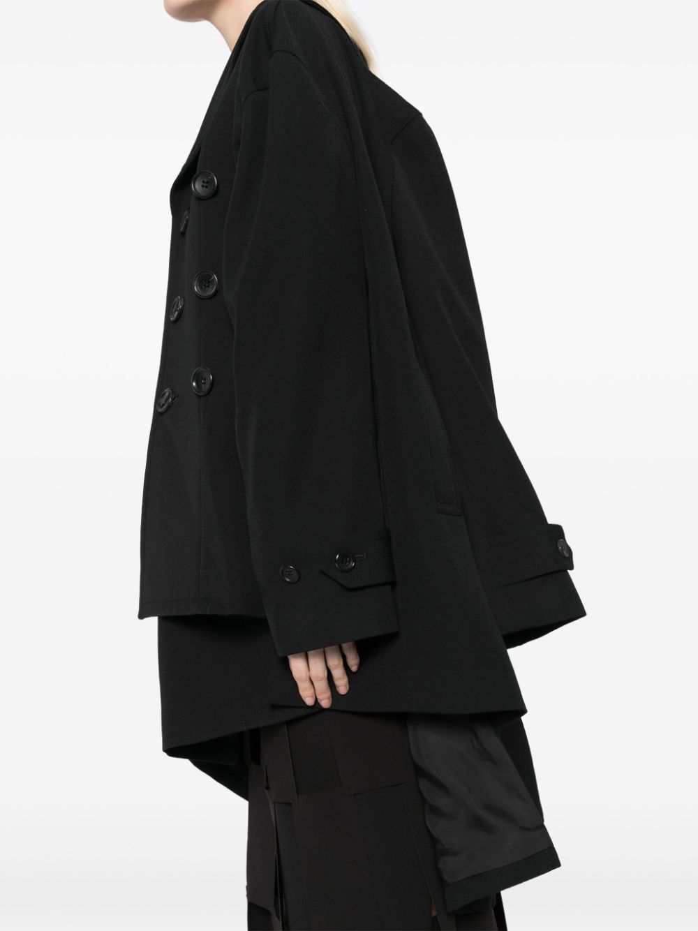 Comme Des Garcons Complete with asymmetrical sleeves - view 2