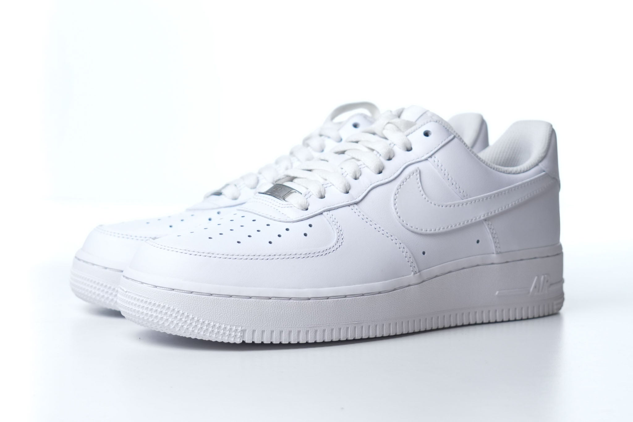 Nike Air Force 1 LE White Sneakers - view 2