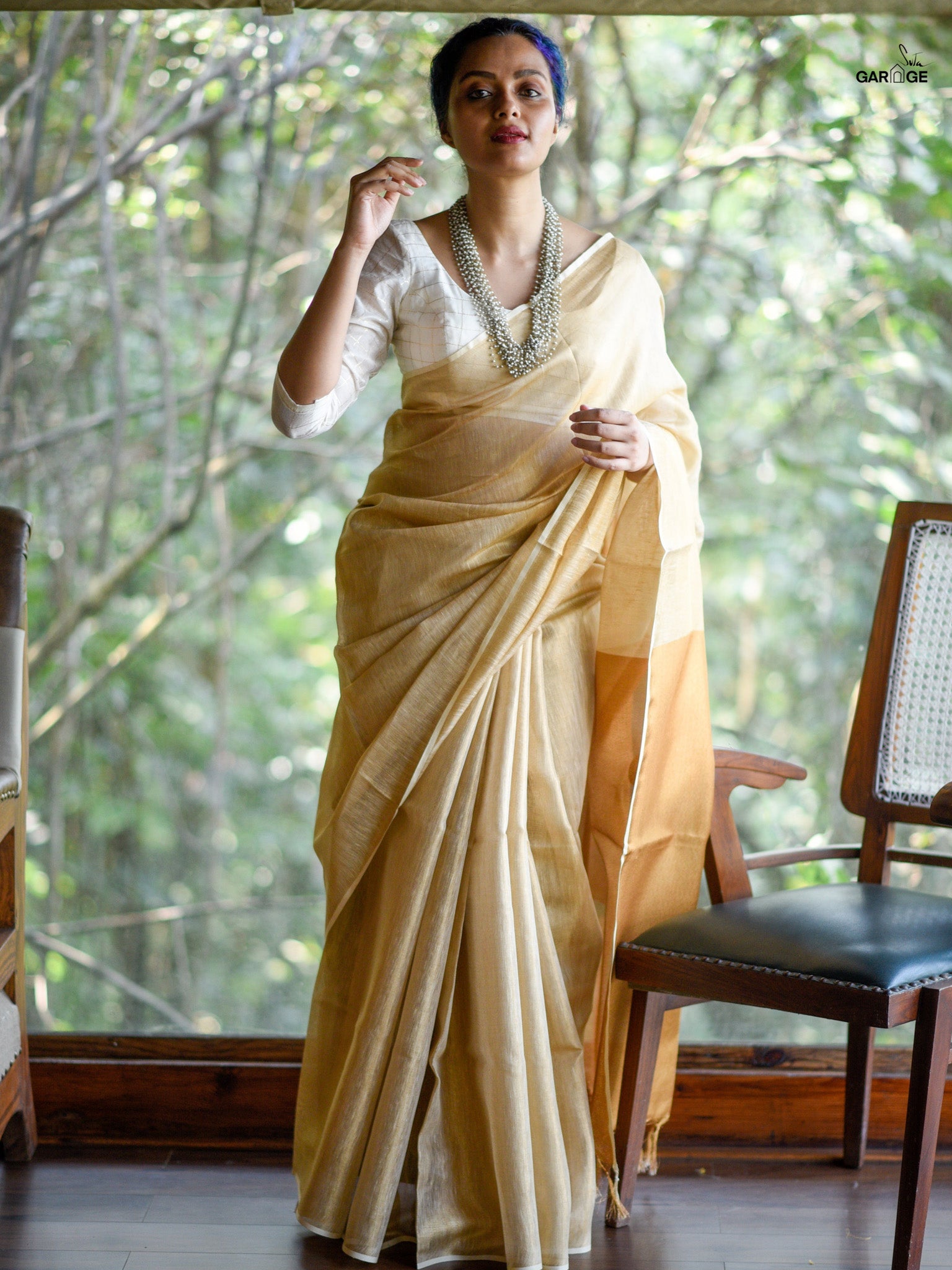 Women's sarees – suta.in Gar-2188 – Women's
