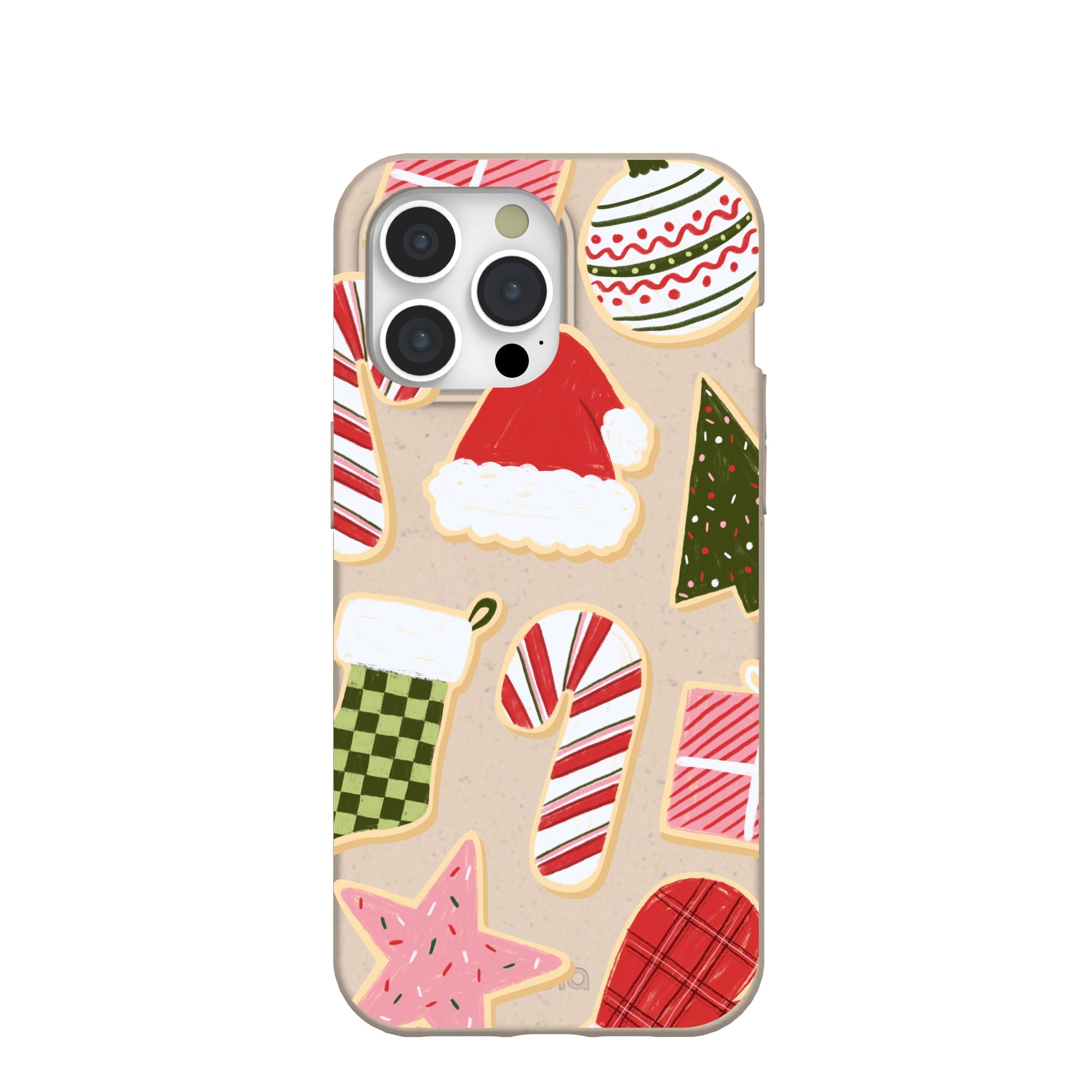 Pela Case Seashell Festive Cookies iPhone 15 Pro Max Case