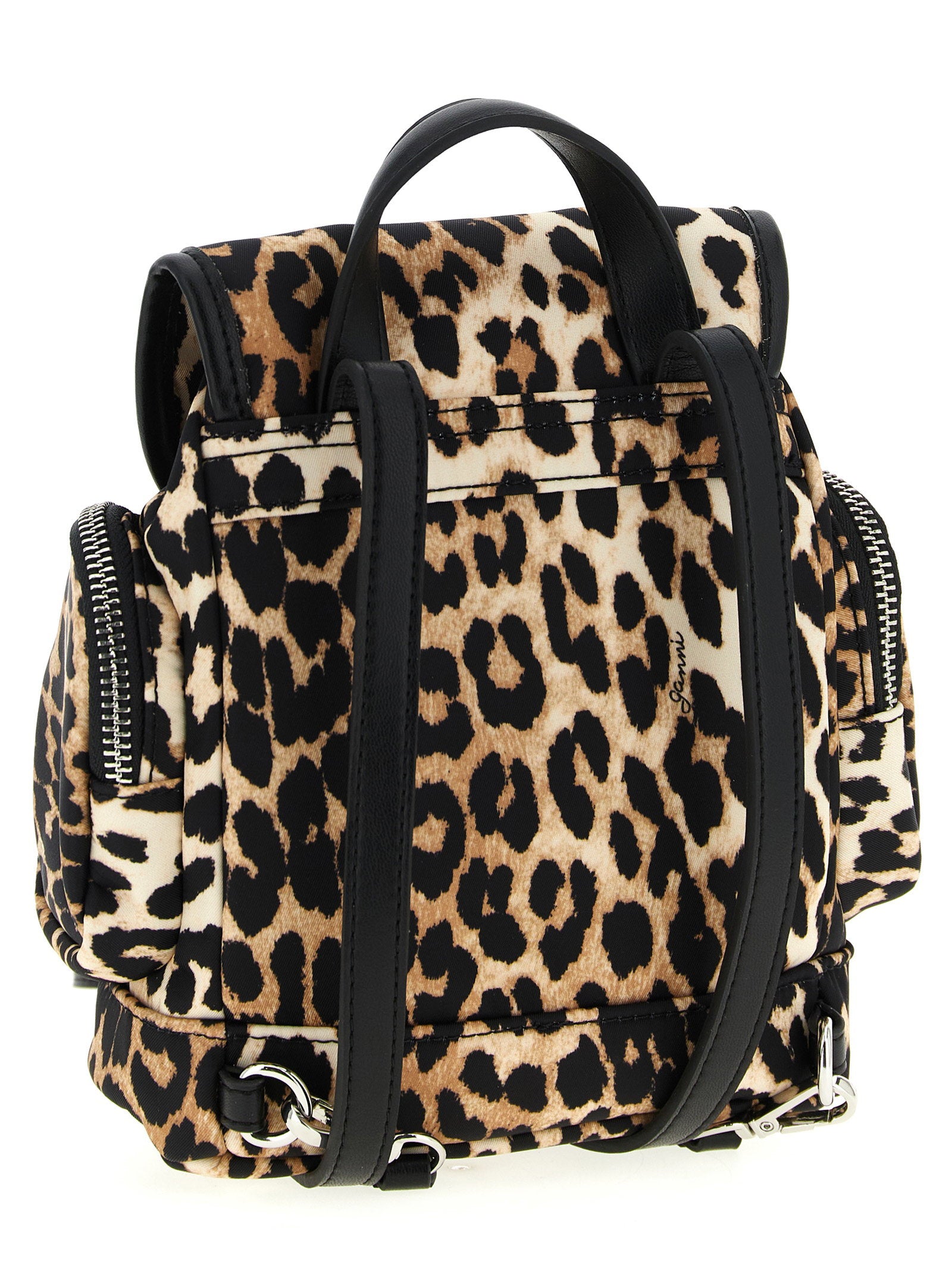 Ganni Animalier Bucky Backpack – 100% recycled polyamide - view 2