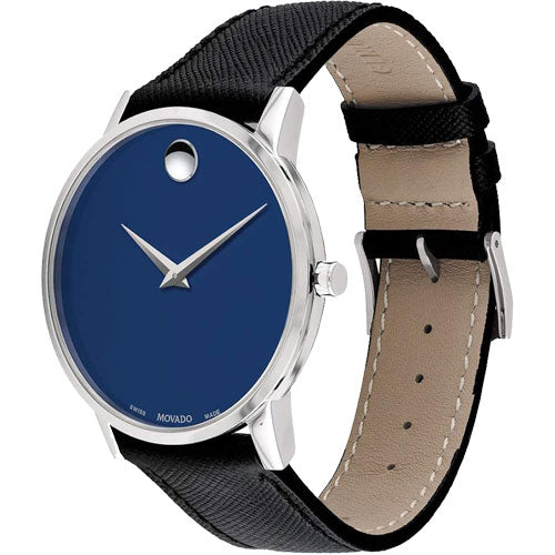 Movado Museum Classic Blue Dial Men 40mm - view 2