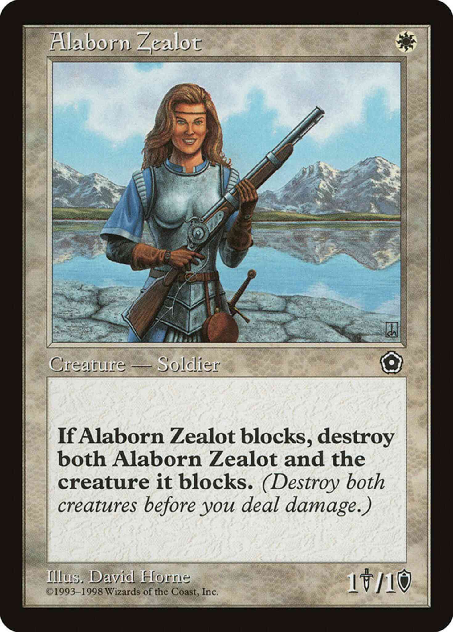 Alaborn zealot 6 – Magic Alaborn Zealot [6] [Portal Second Age] [Non-Foil]