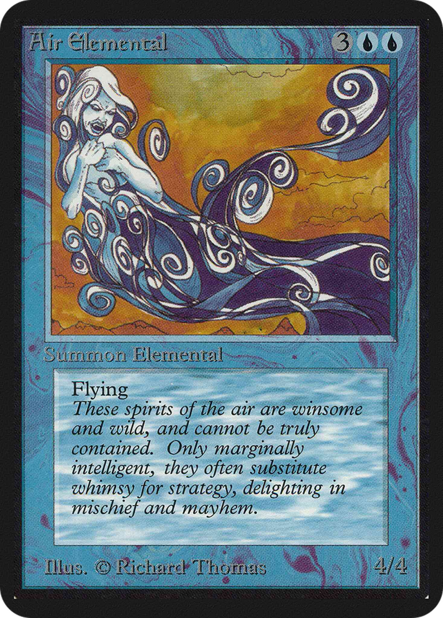 Air elemental 46 – Magic Air Elemental [46] [Limited Edition Alpha] [Non-Foil]