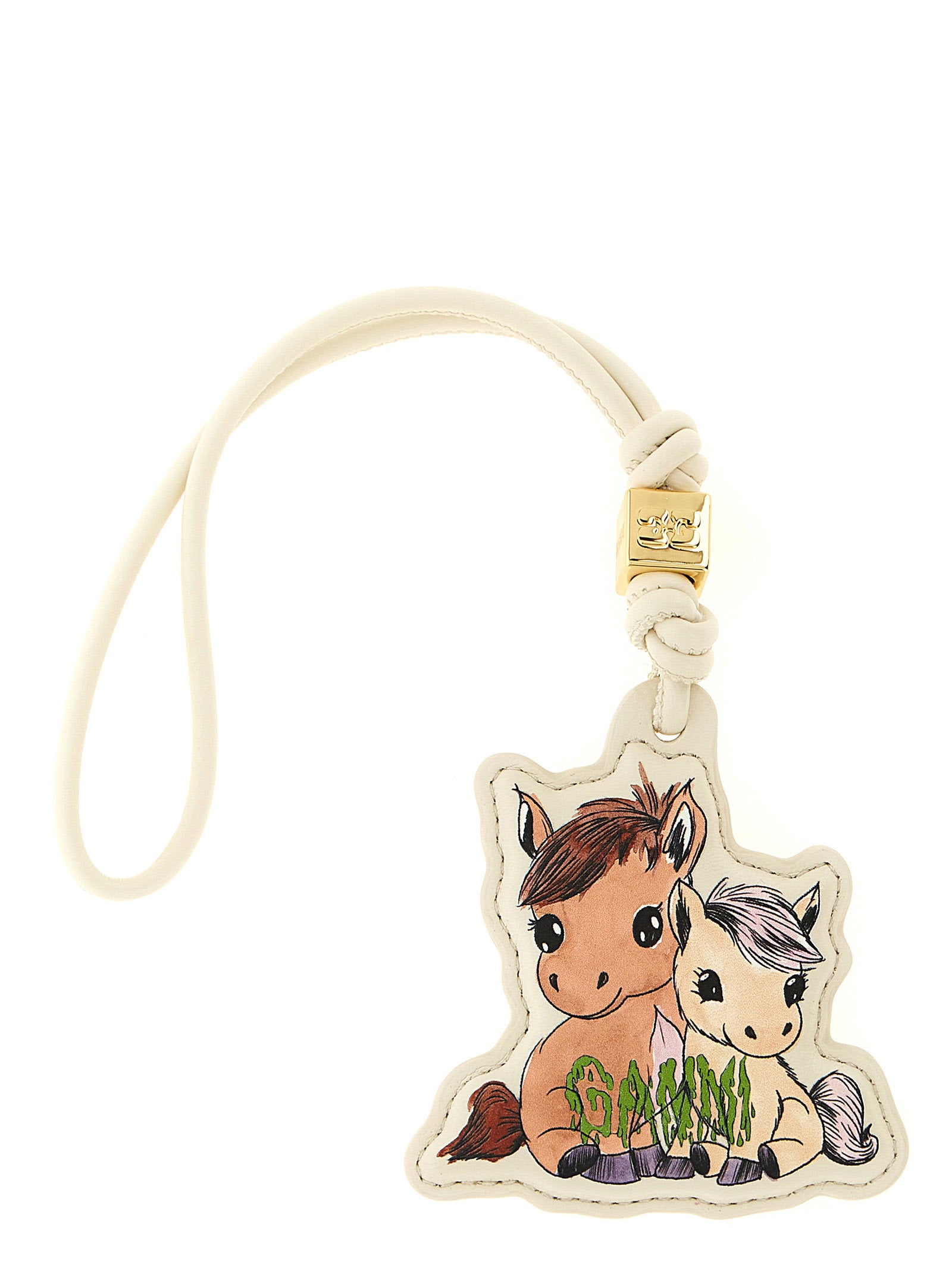 Ganni Pony Keyring – 65% lh 19% pu 16% pl