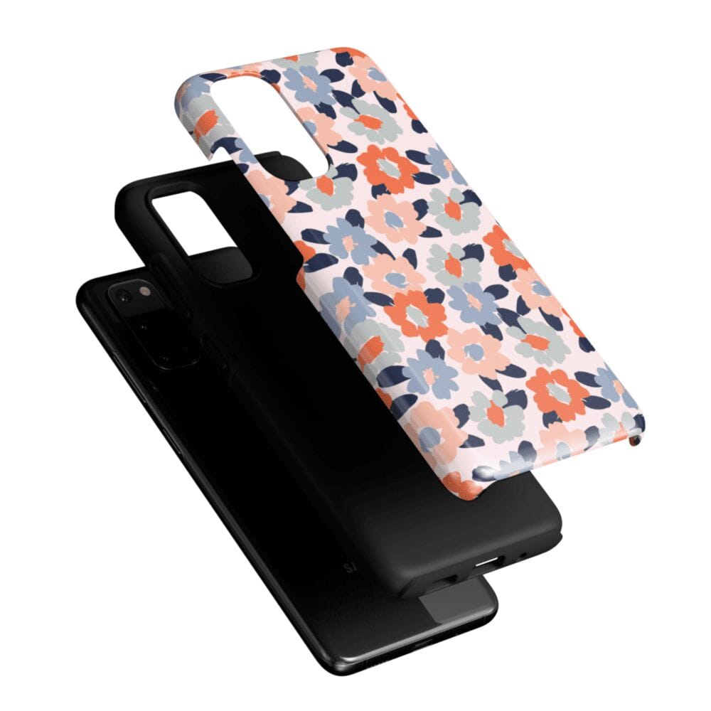 Casetry Field of Flowers | Pastel Floral Samsung Case - view 45