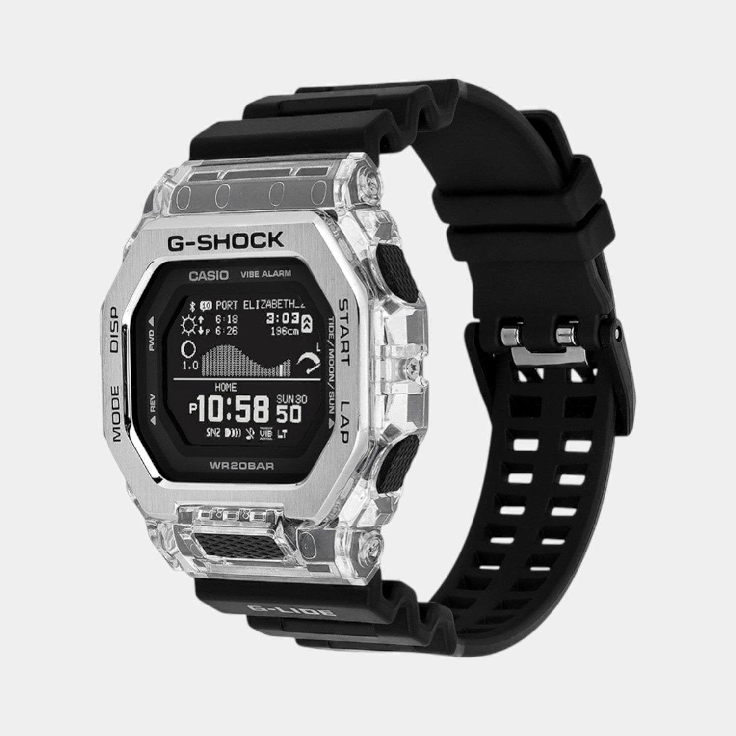 Casio G-Shock Men Quartz Black Dial Digital Resin Watch G1708 - view 3