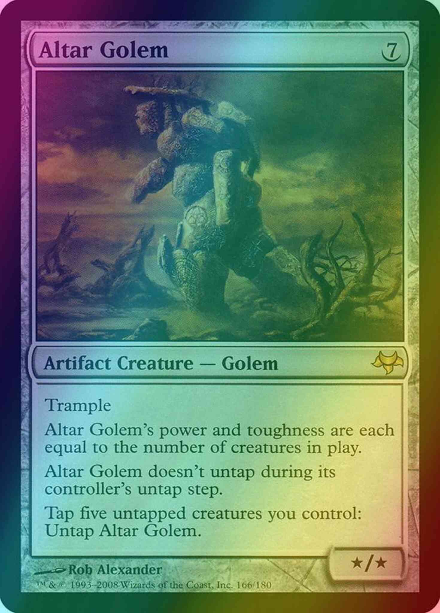 Altar golem 166 – Magic Altar Golem [166] [Eventide] [Foil]