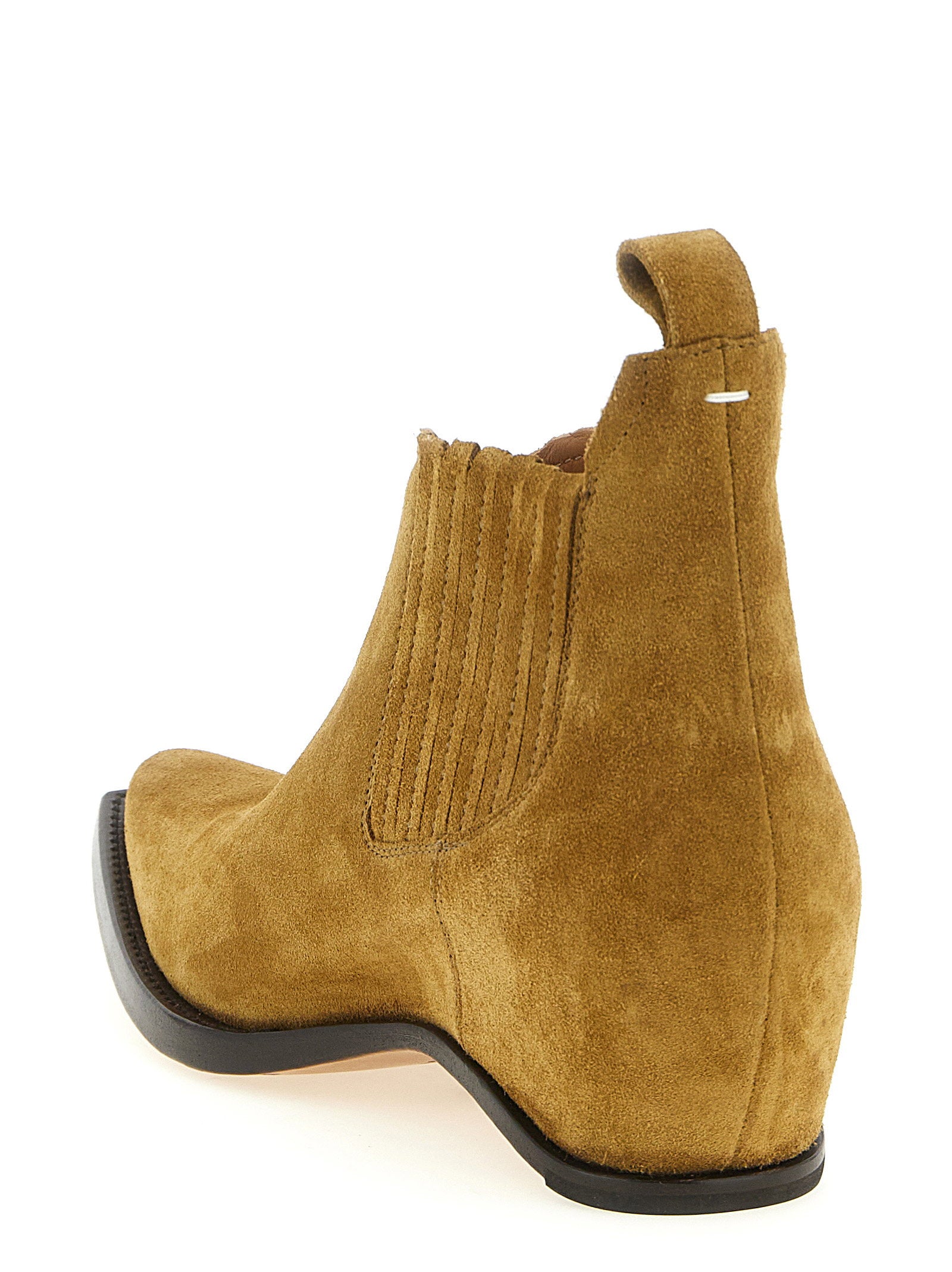 Maison Margiela Western Chelsea Heel-less Ankle Boots - view 3