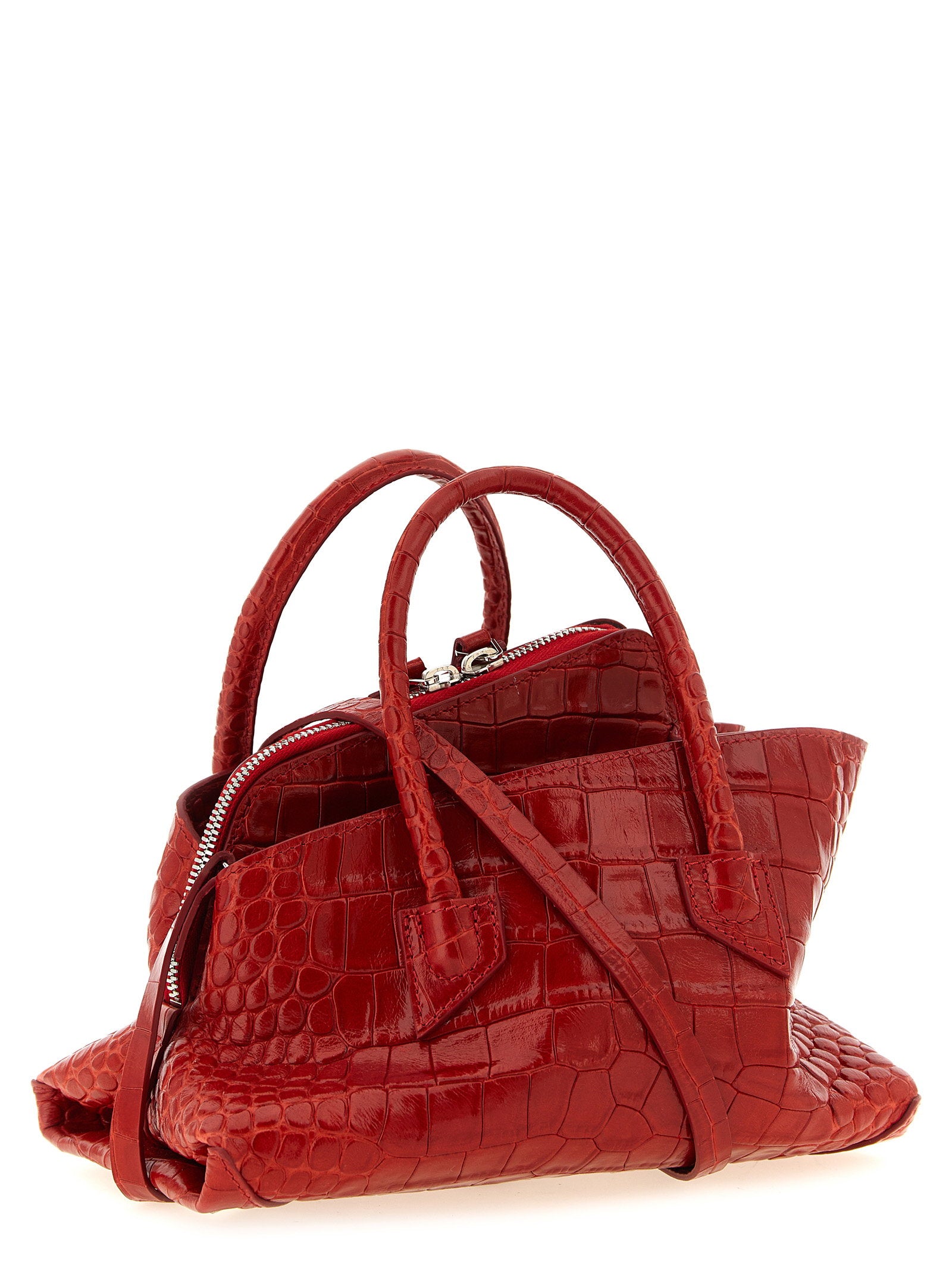 The Attico La Passeggiata Mini Handbag – 100% bos taurus leather - view 2