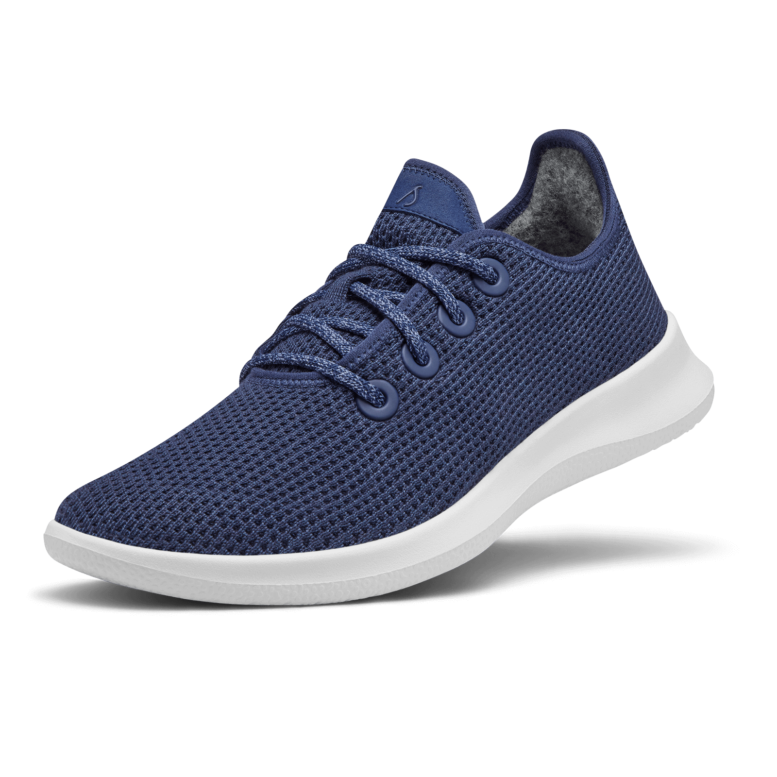 Allbirds Women's Tree Runners - Marine Blue (White Sole)
