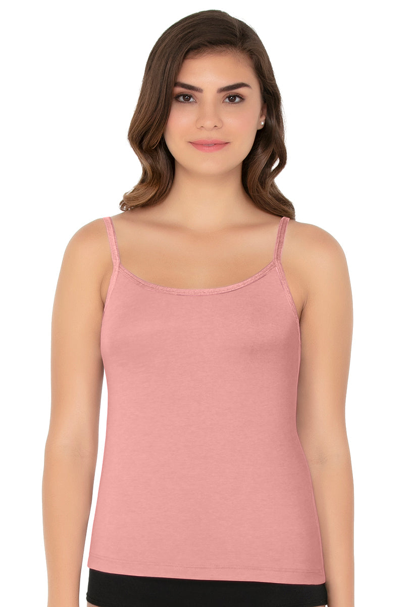 Amante Cotton Camisole - Rose Tan