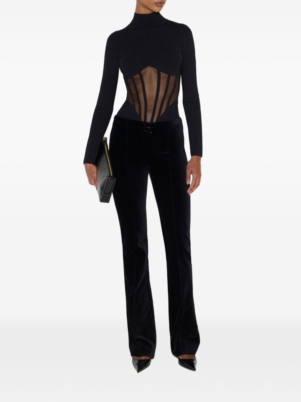 Elisabetta Franchi Top BLACK - view 4