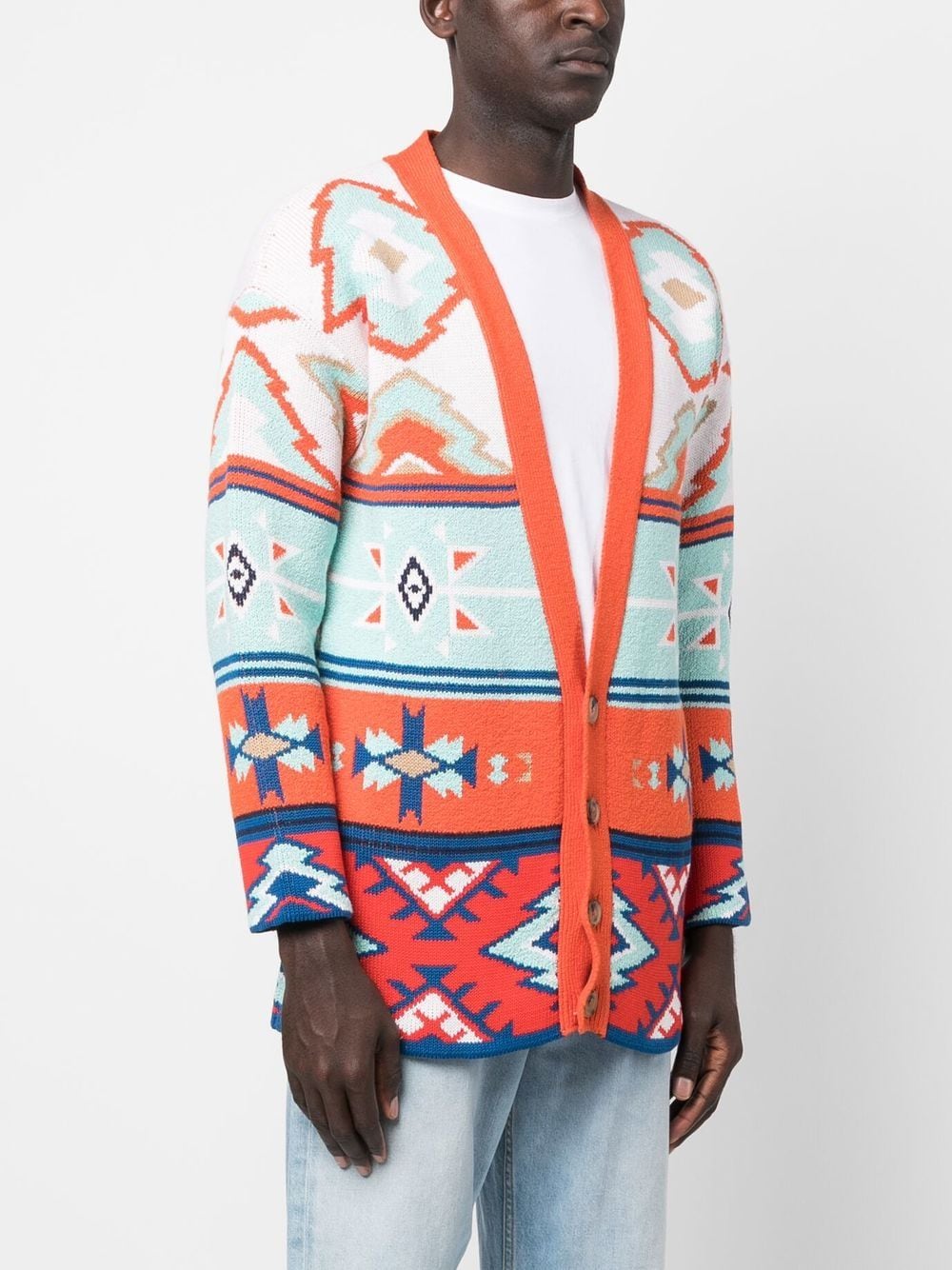 Alanui Desert road casmere cardigan – 100% Cotton - view 3