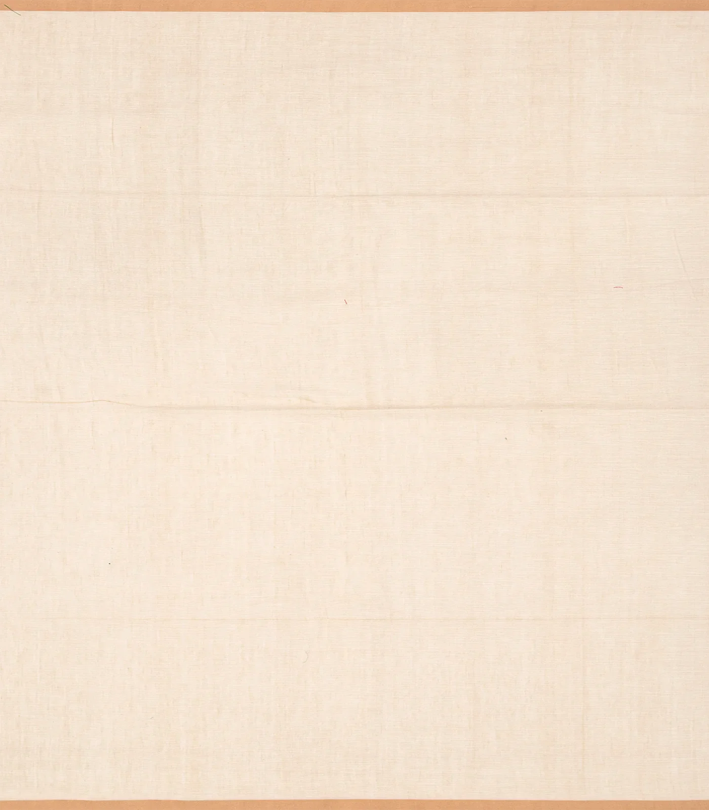 RmKV Cream Handloom Dhakai Cotton Saree With Floral Motifs-Cream - view 4