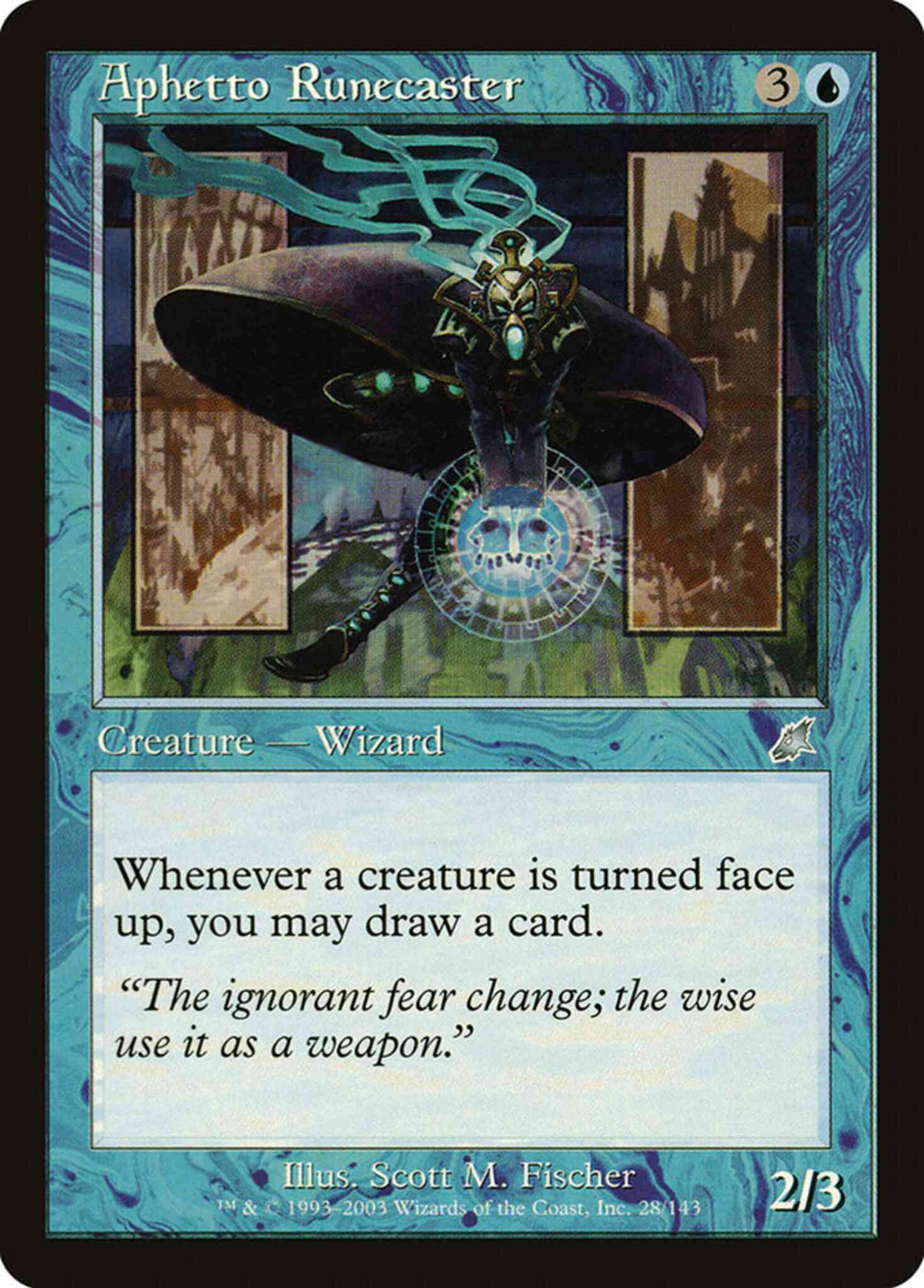 Aphetto runecaster 28 – Magic Aphetto Runecaster [28] [Scourge] [Non-Foil]