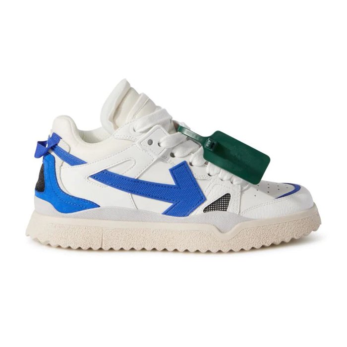 HYPE ELIXIR OFF-WHITE Sponge Mid Top White Blue