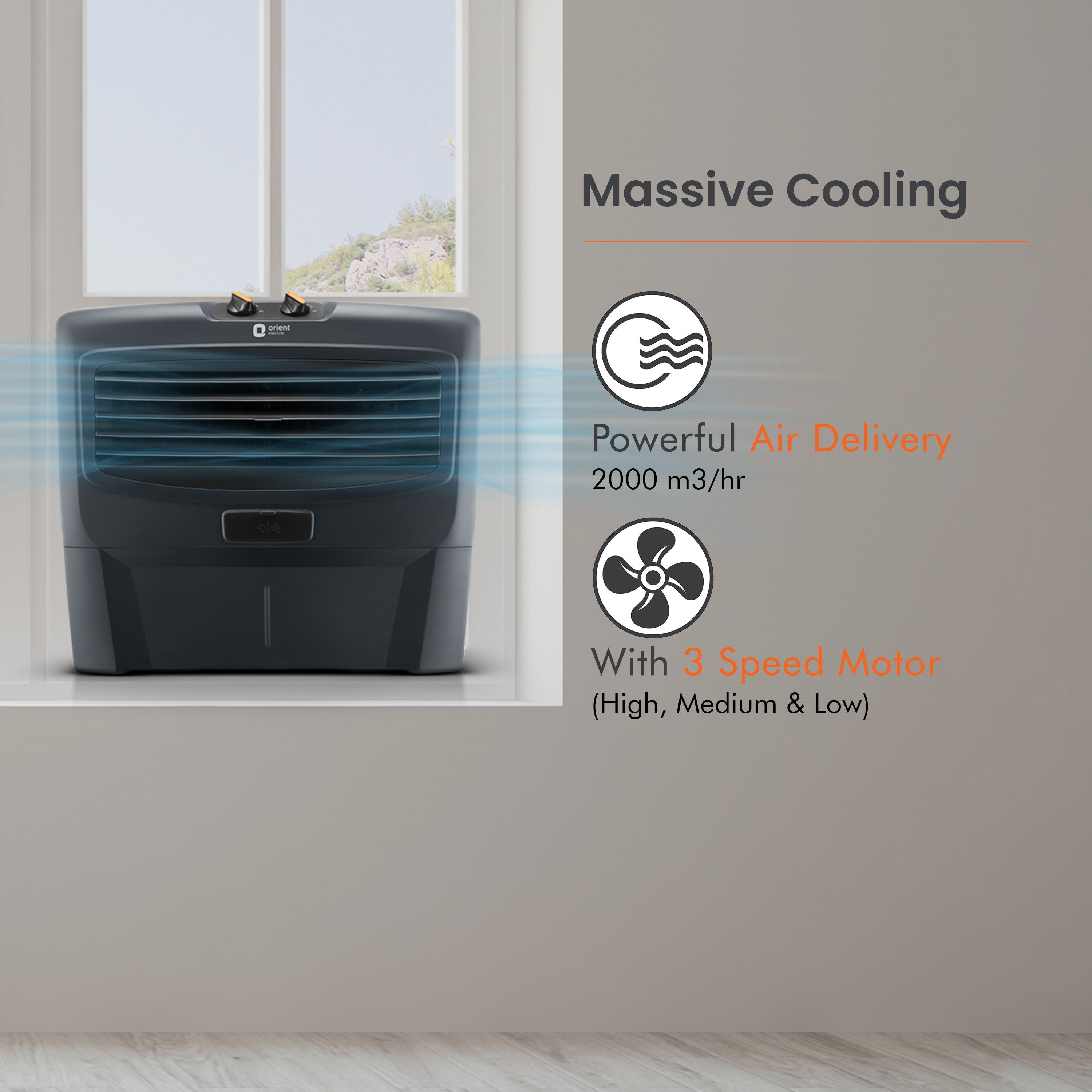 orientelectric Magicool+ Window Air Cooler with Powerful Air Delivery - view 2